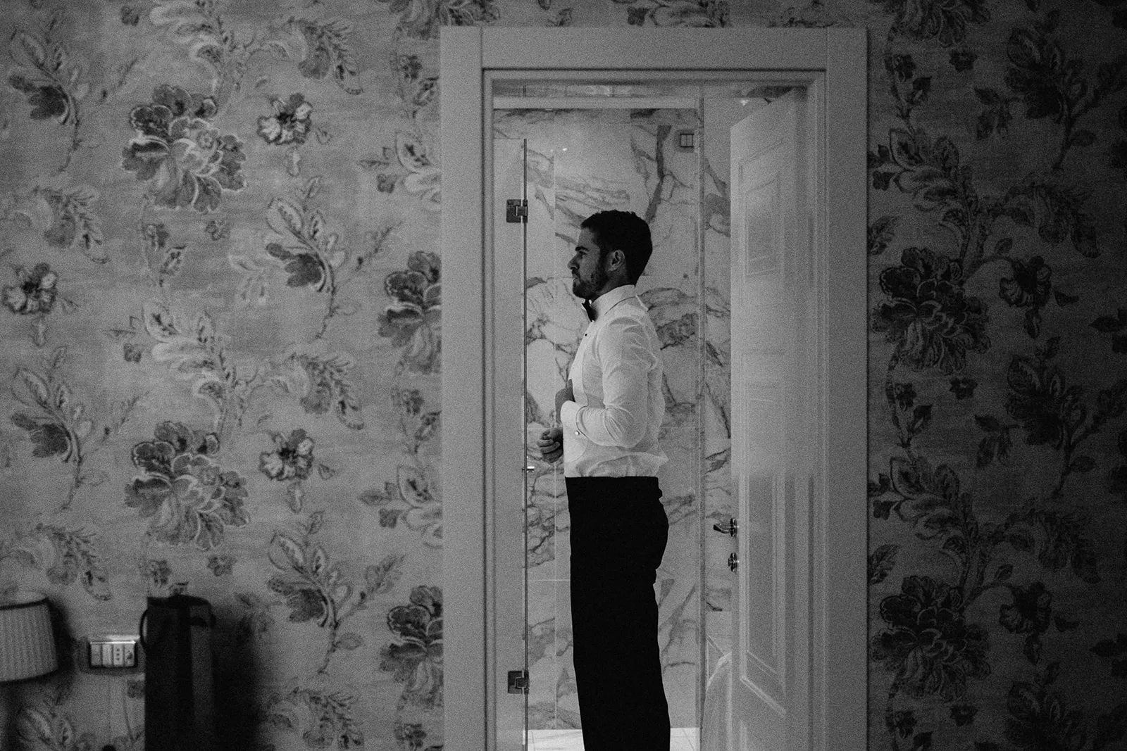 Getting Ready Groom - Wedding in Como Lake, Villa Serbelloni