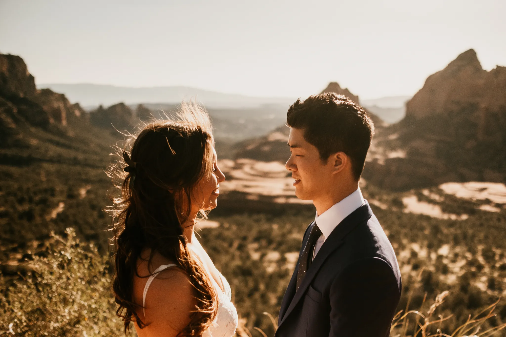 Wedding in Arizona, Sedona - Portraits