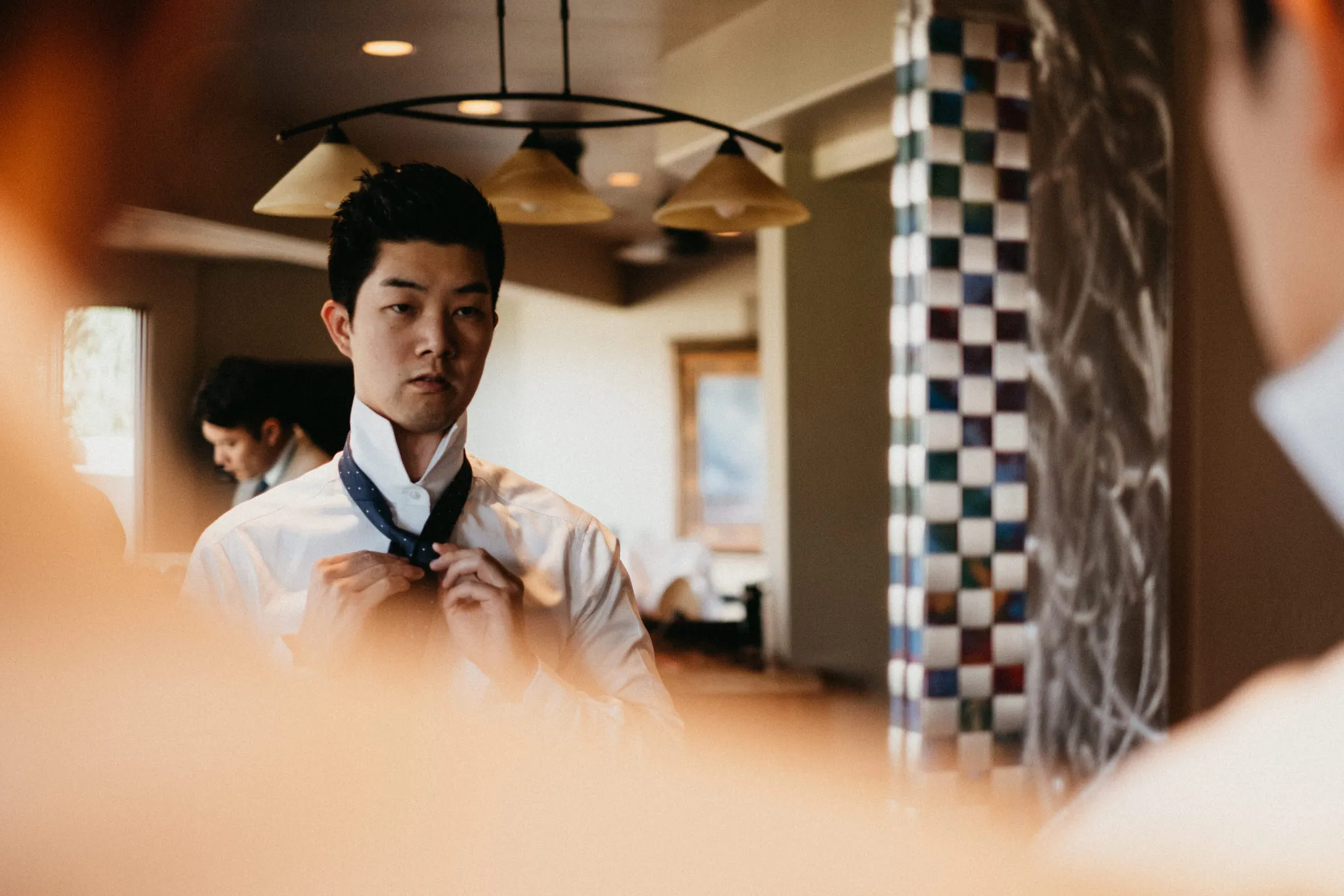Wedding in Arizona, Sedona - Groom's getting ready