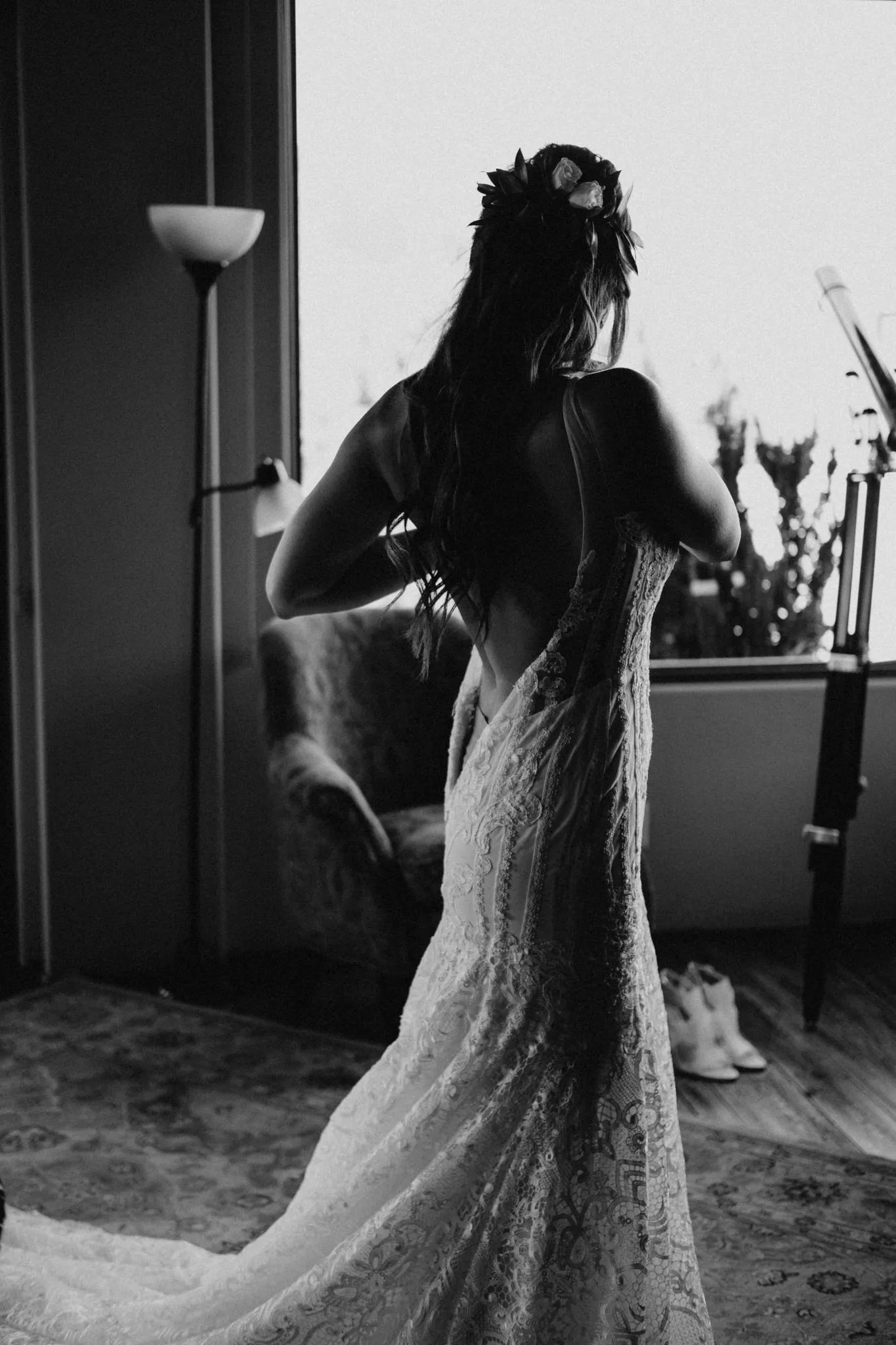 Wedding in Arizona, Sedona - Bride's getting ready