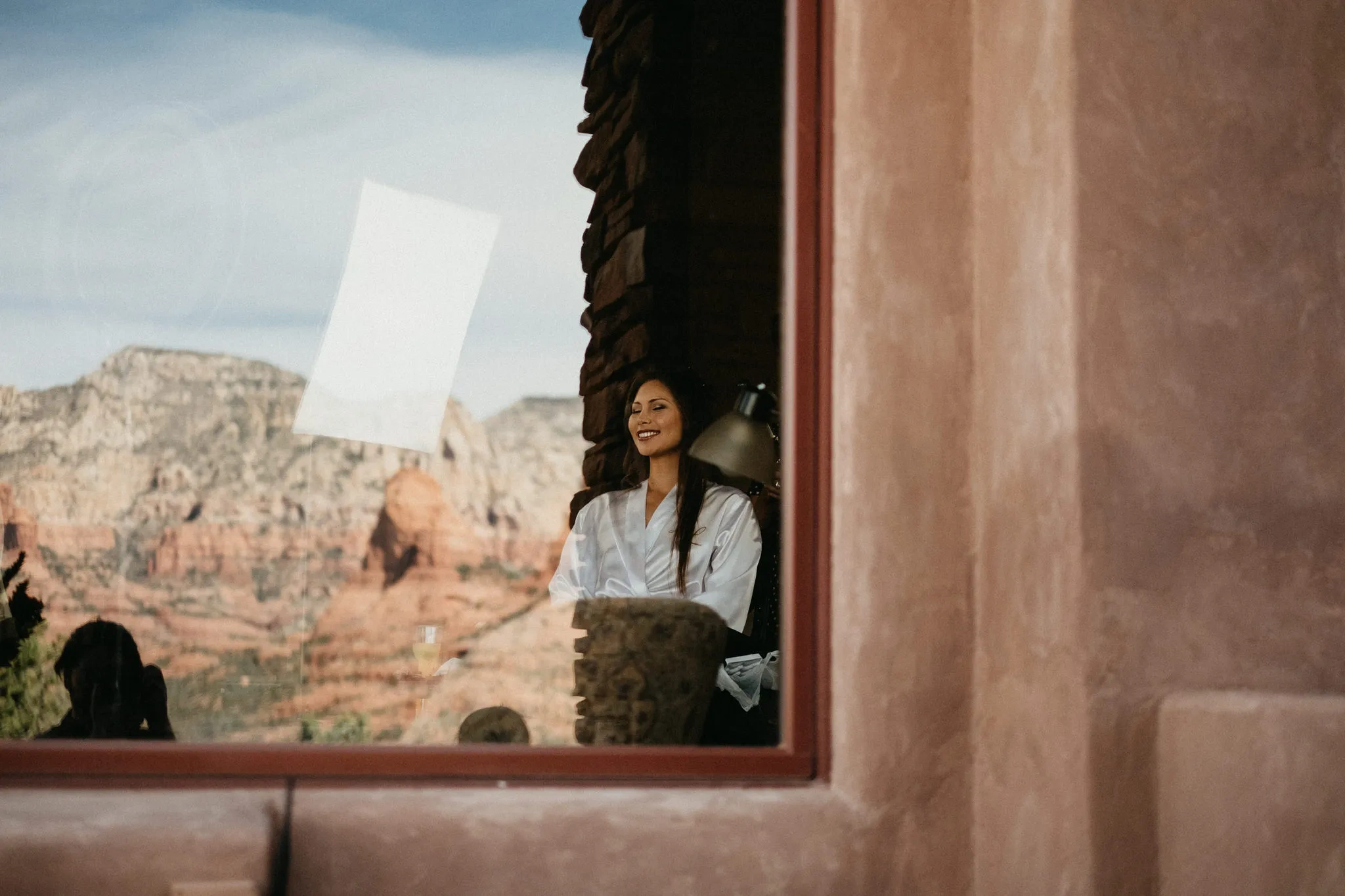 Wedding in Arizona, Sedona - Bride's getting ready