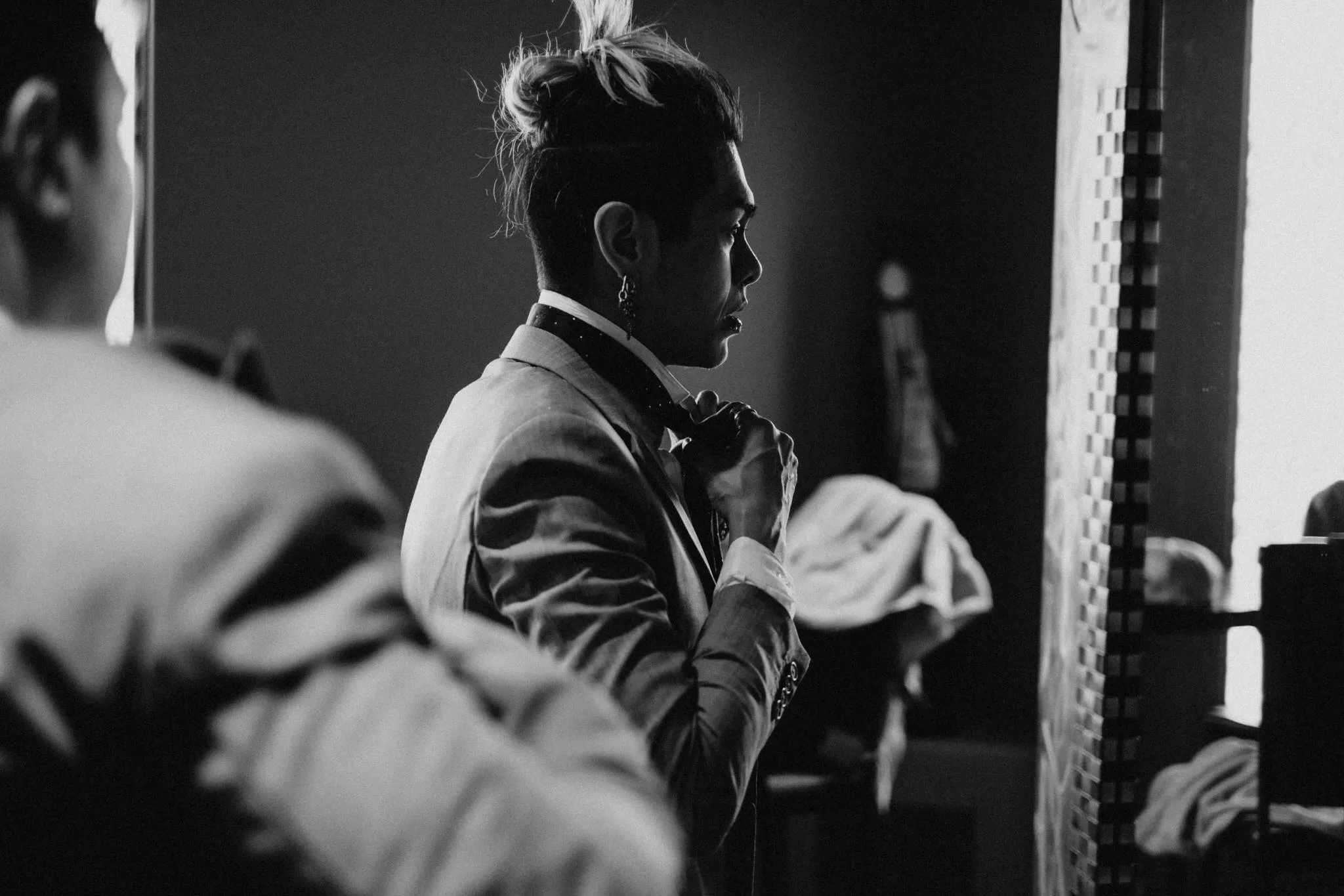 Wedding in Arizona, Sedona - Groom's getting ready