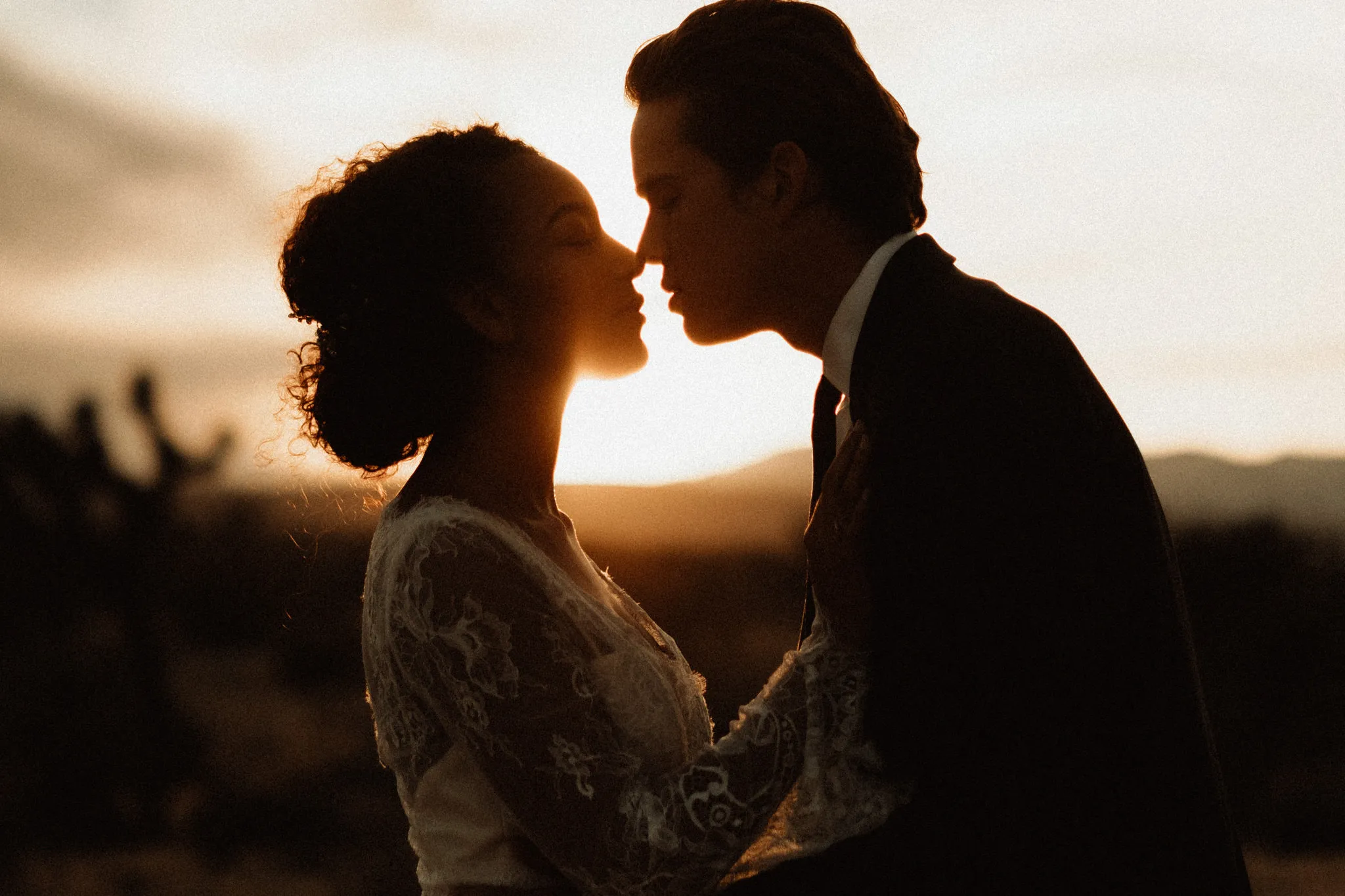 Reception Close-Joshua Tree Elopement Reception