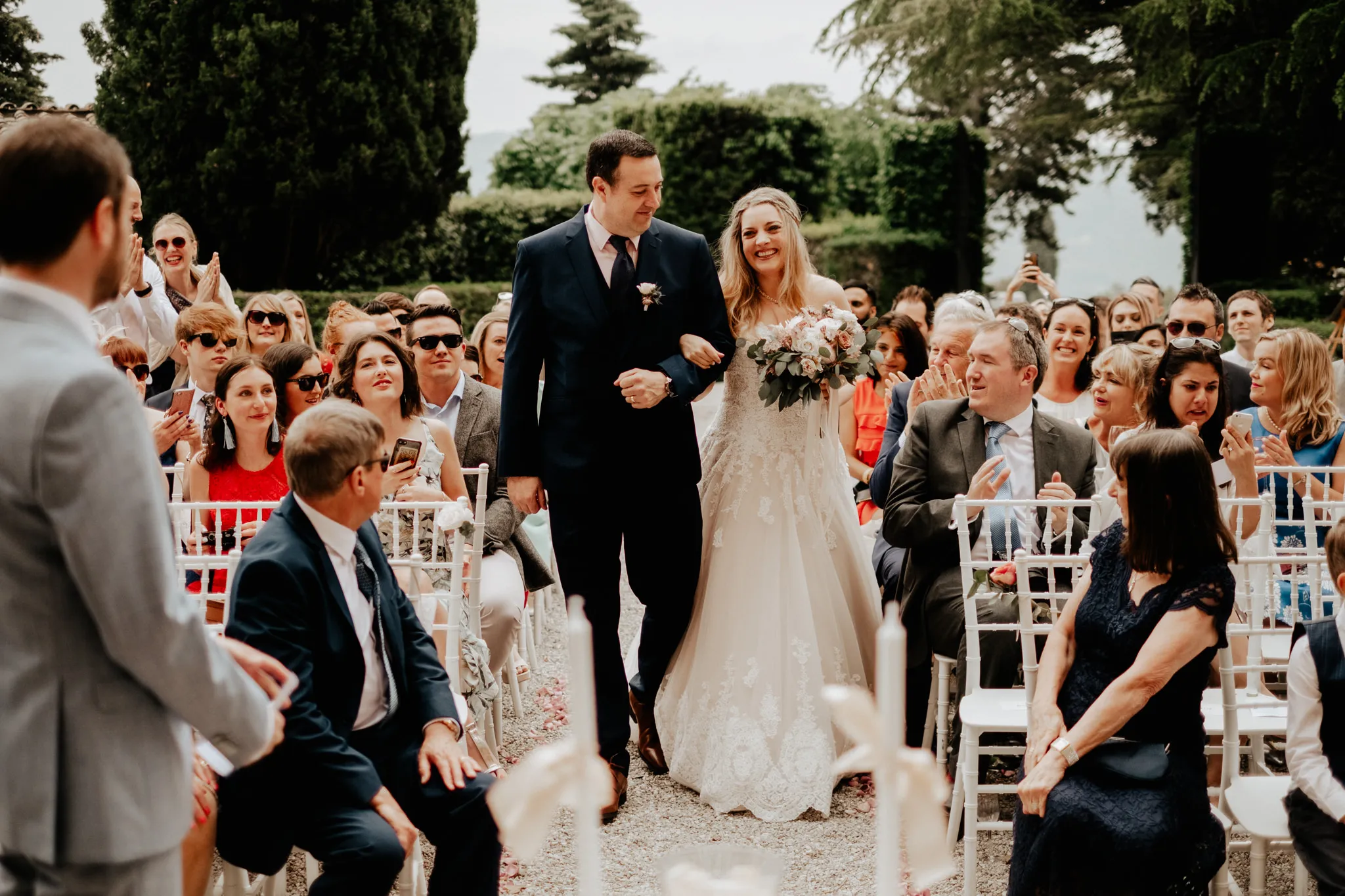 Wedding in Volterra, Tuscany Villa - Ceremony