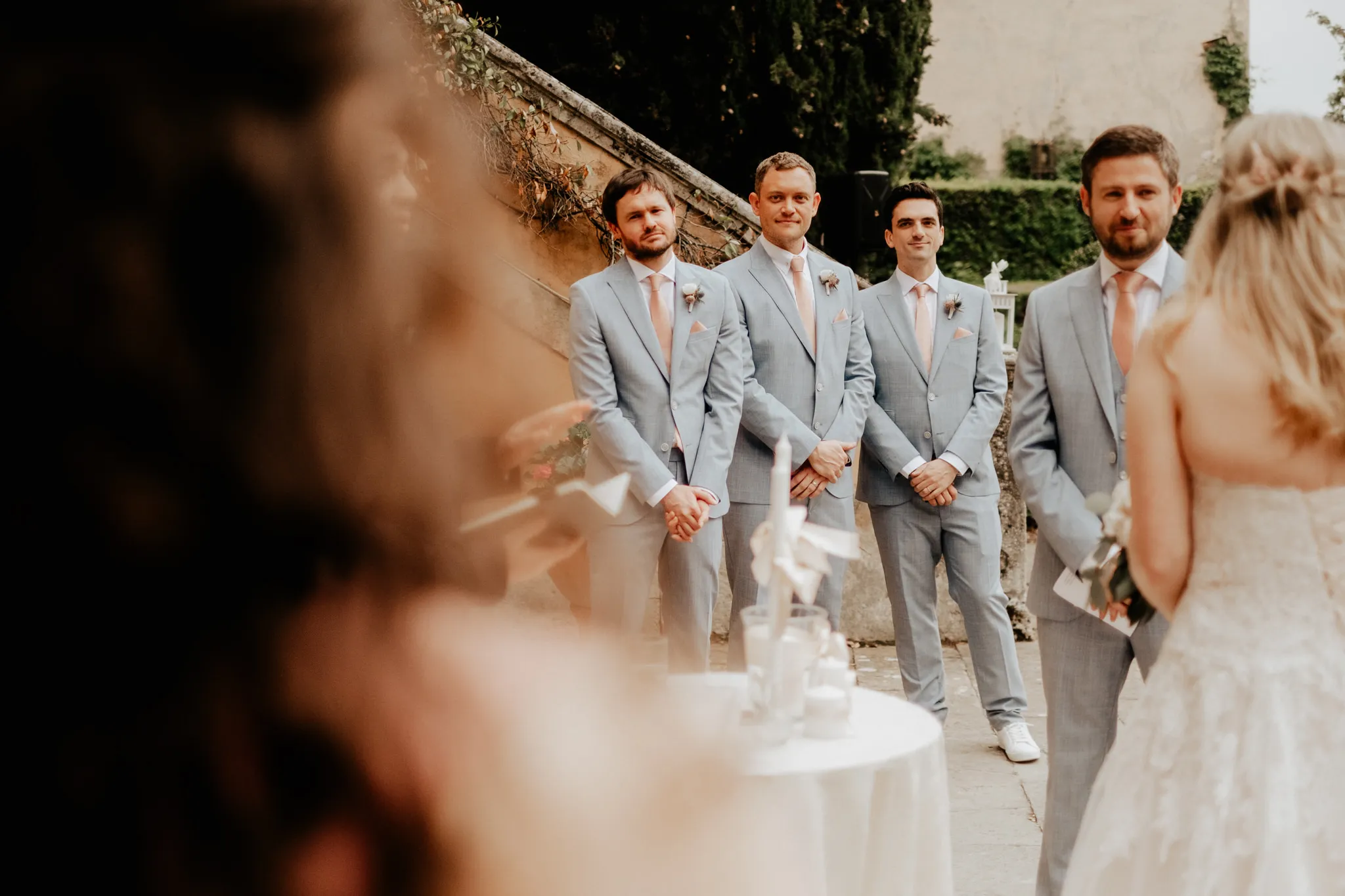 Wedding in Volterra, Tuscany Villa - Ceremony