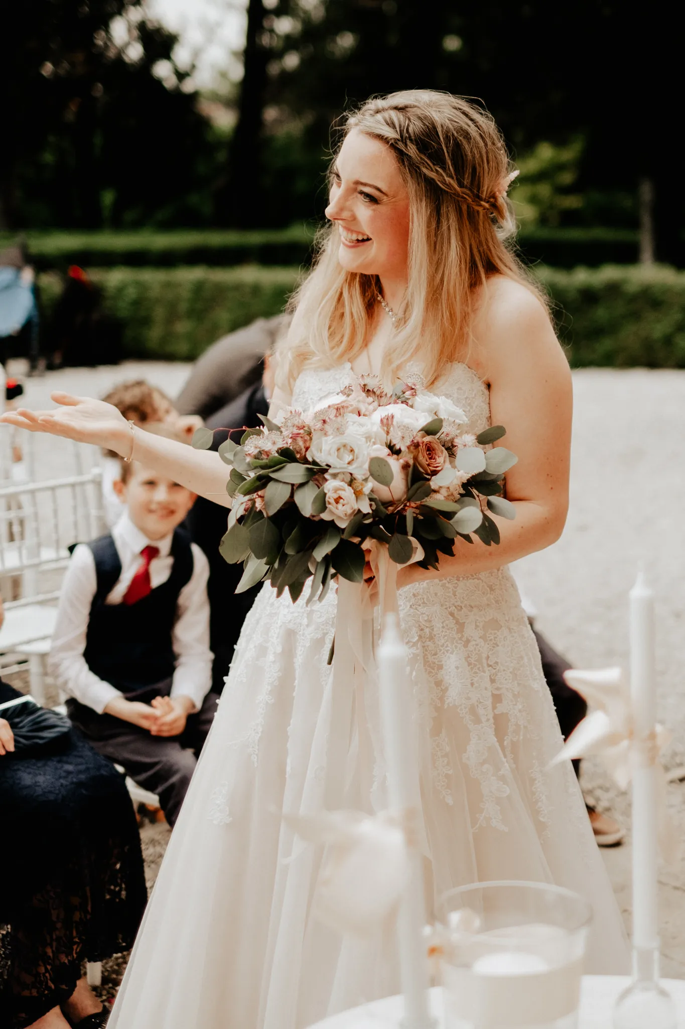 Wedding in Volterra, Tuscany Villa - Ceremony
