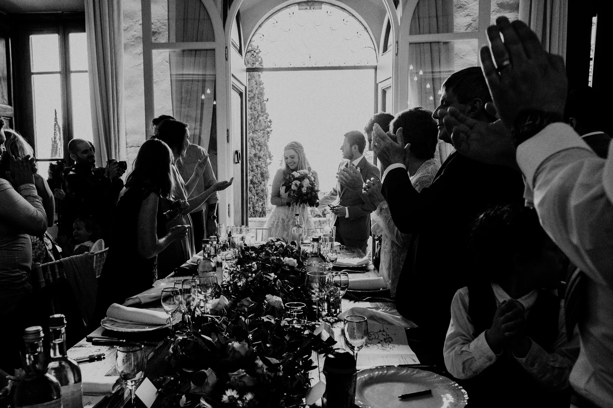 Wedding in Volterra, Tuscany Villa - Reception
