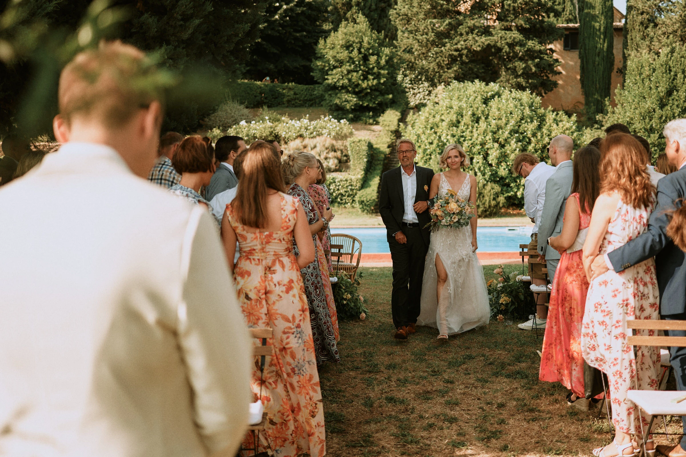 Ceremony - Wedding Ceremony at Villa Ulignano in Tuscany