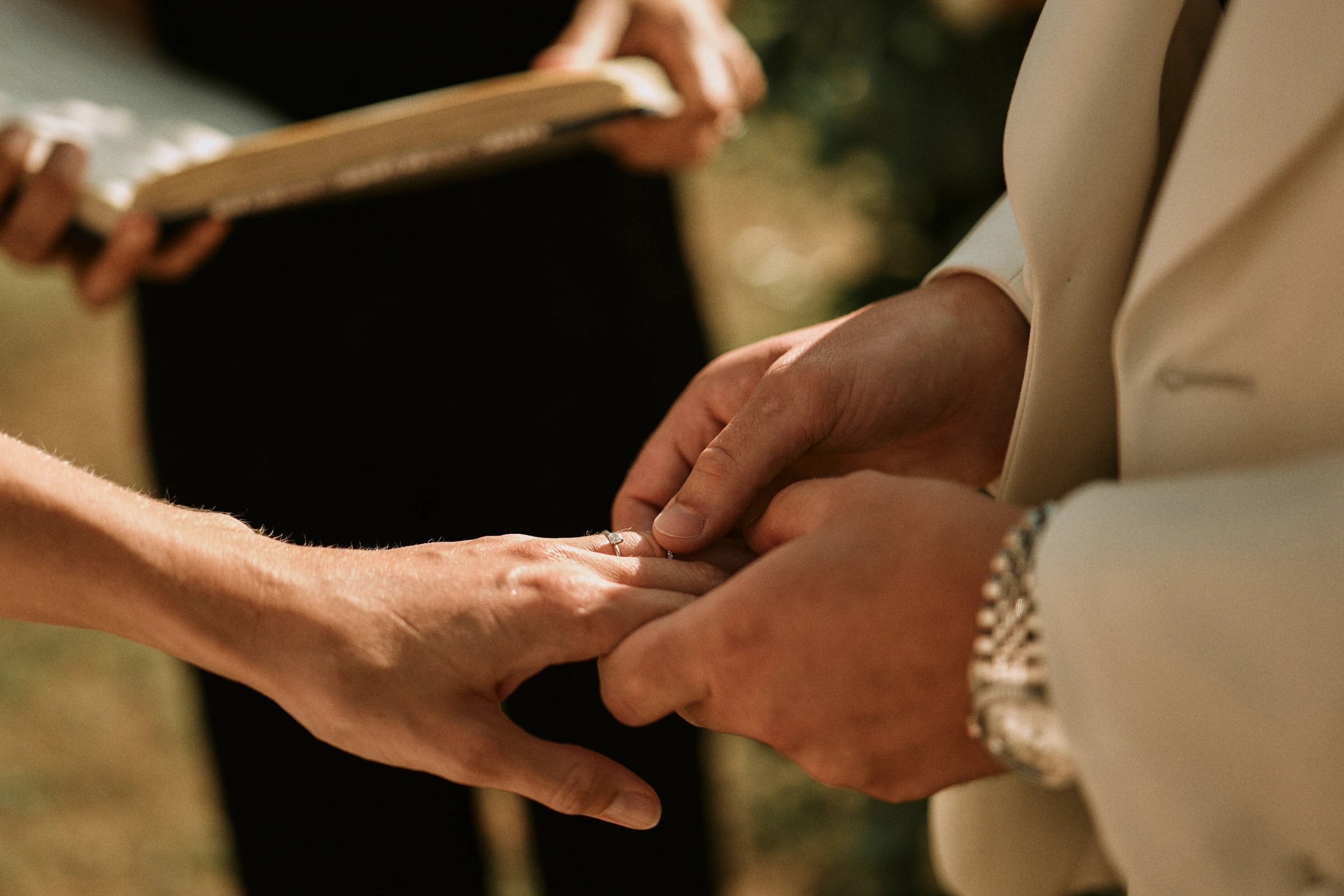 Ceremony - Wedding at Villa Ulignano in Volterra Tuscany