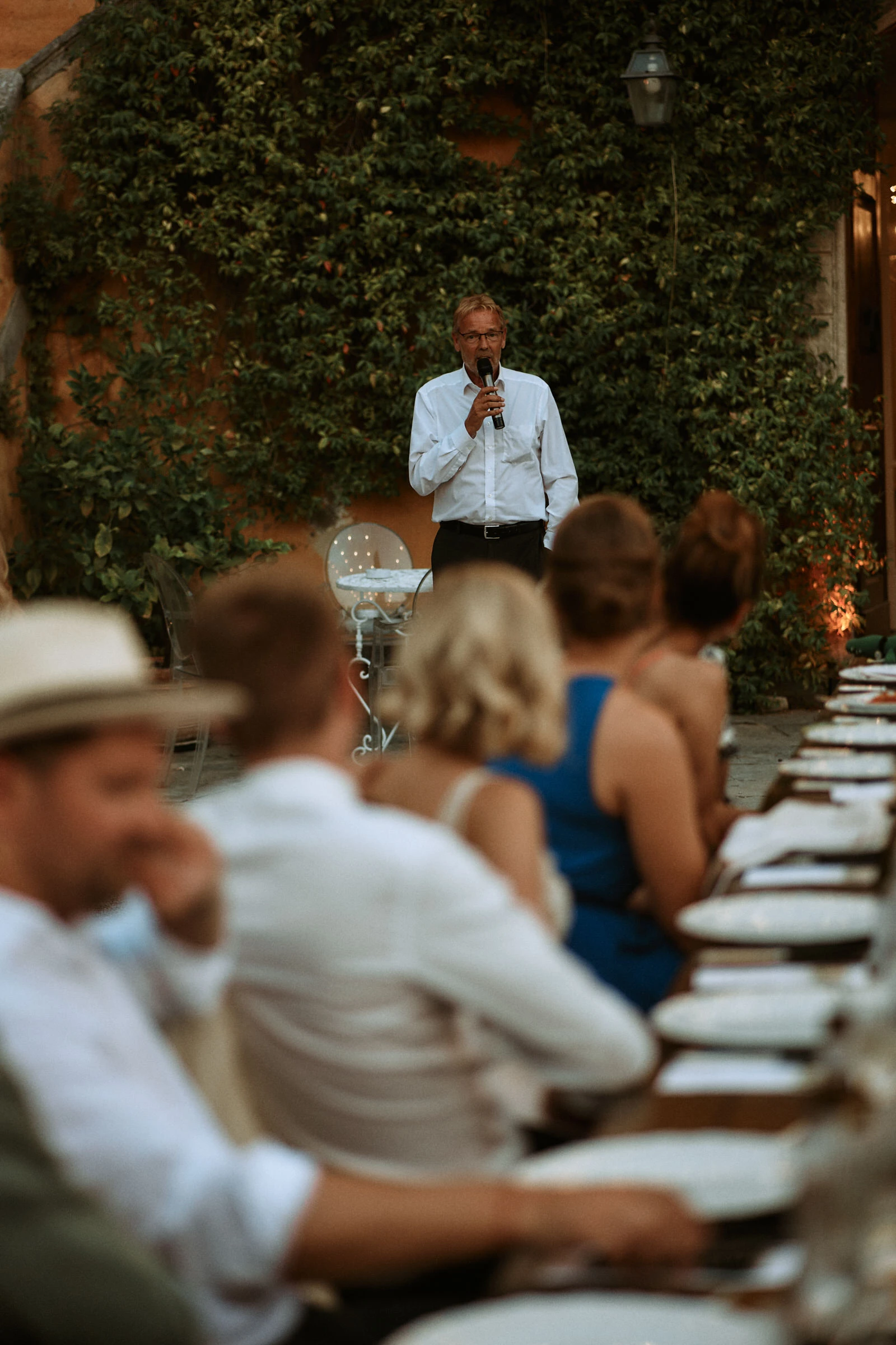 Reception - Villa Ulignano Wedding dinner