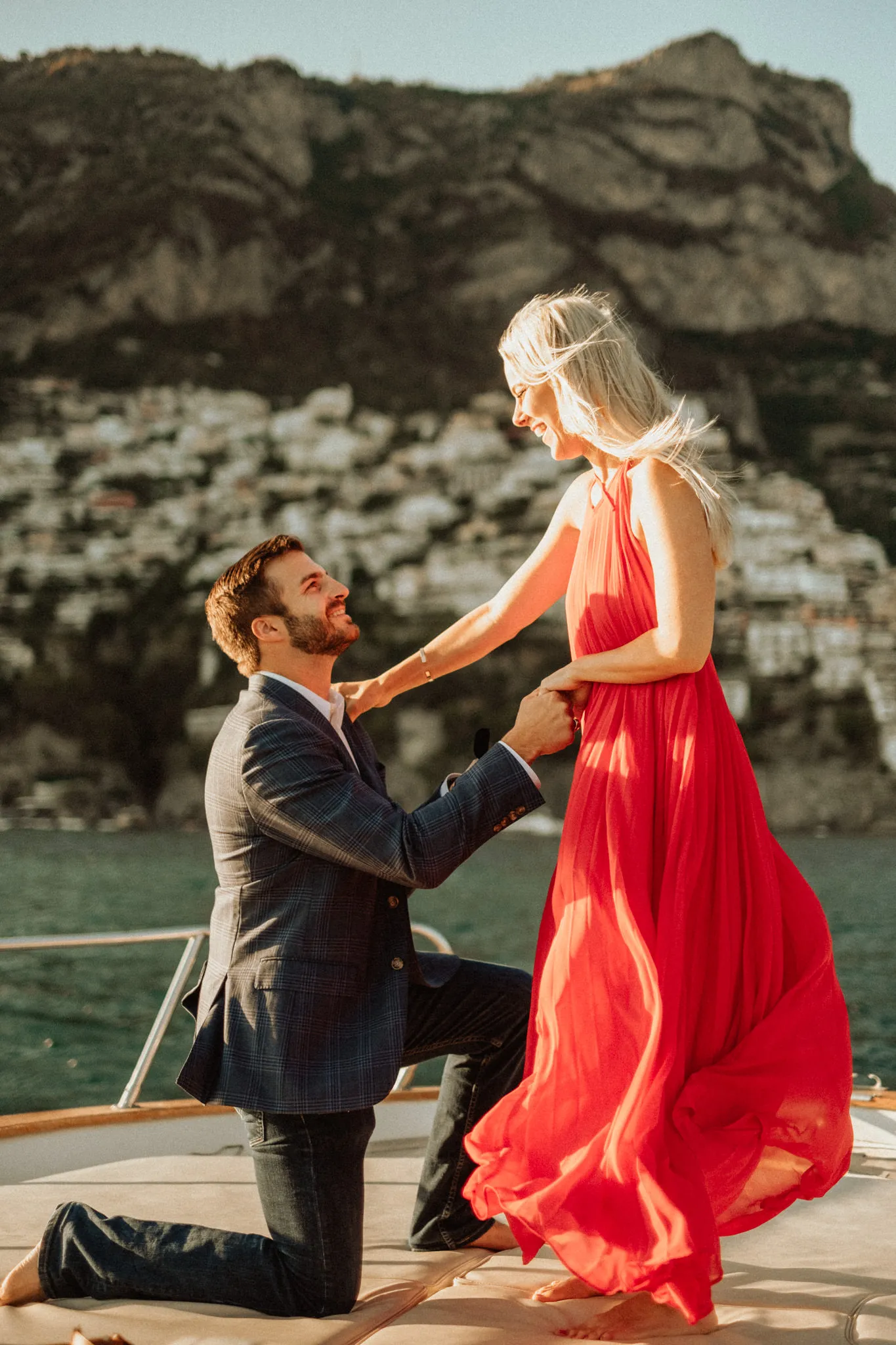Positano Wedding Proposal on a Boat - Gallery