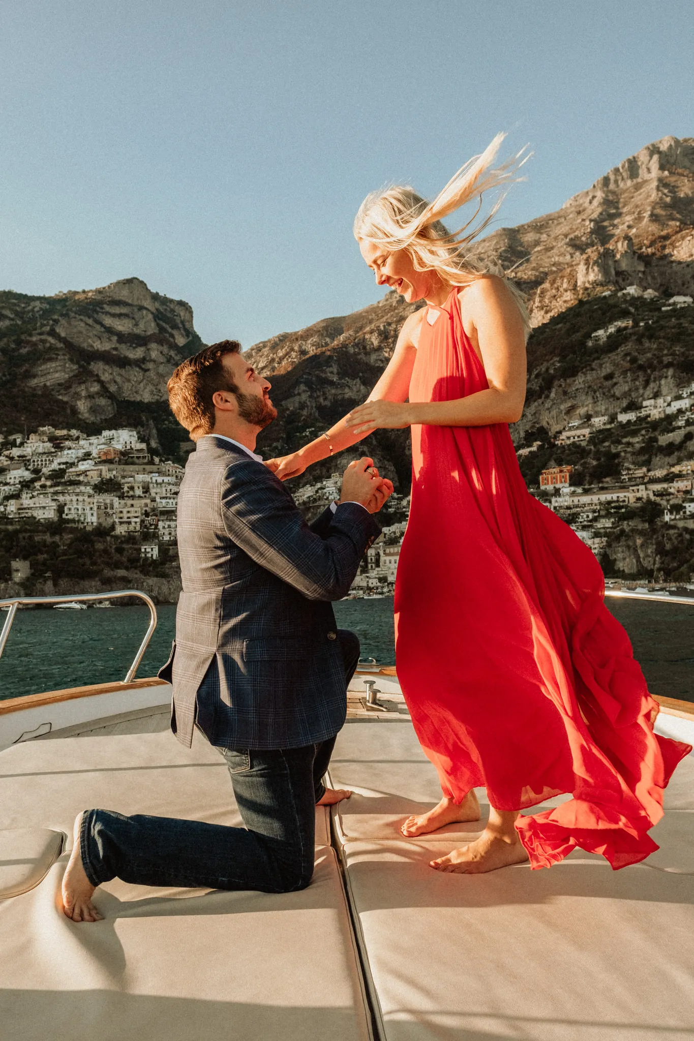 Positano Wedding Proposal on a Boat - Gallery
