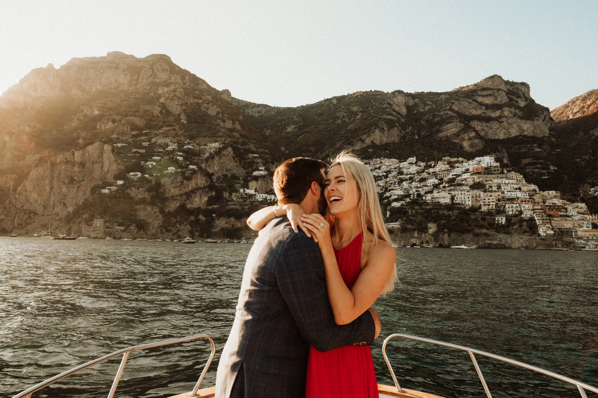 Positano Wedding Proposal on a Boat - Gallery