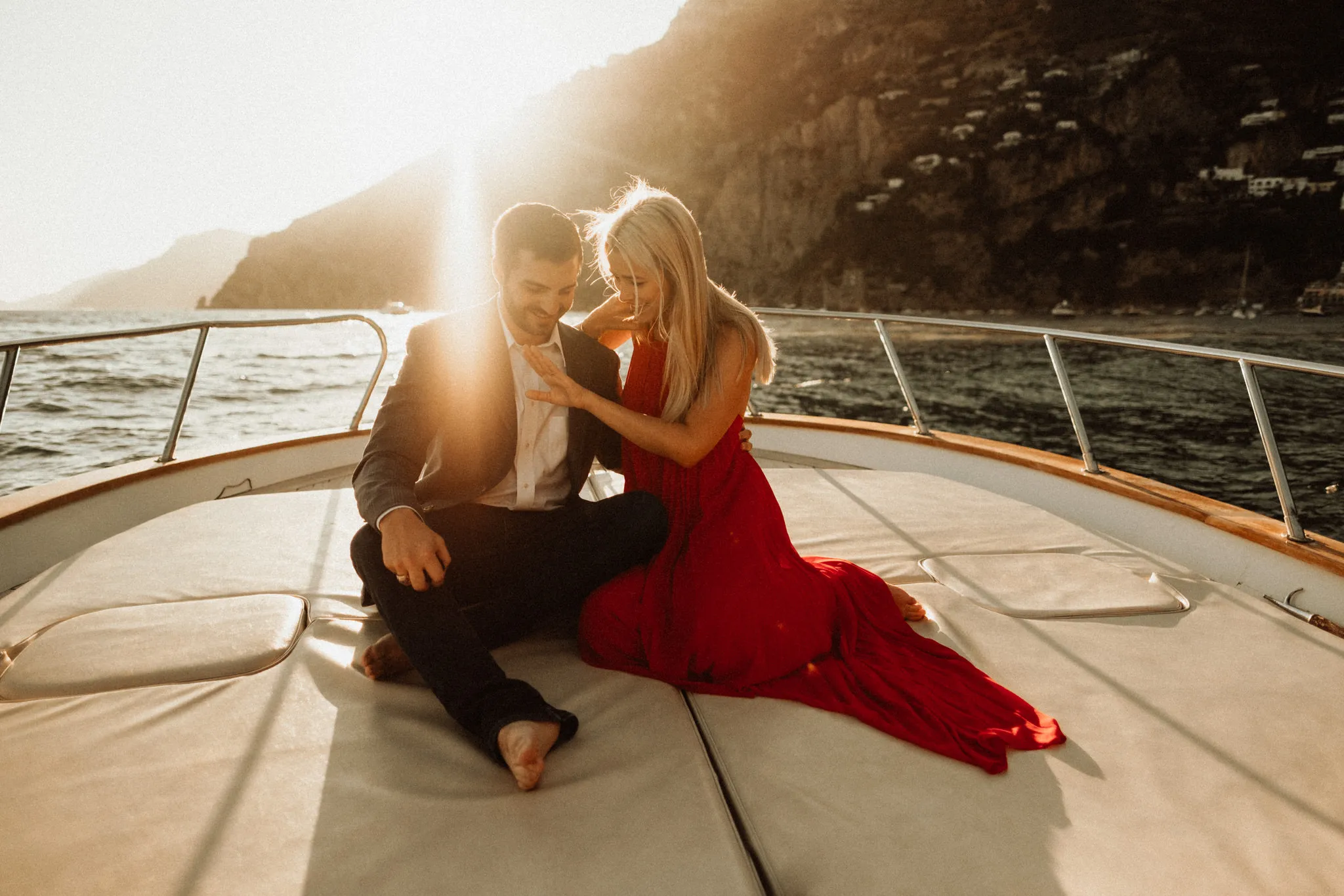 Positano Wedding Proposal on a Boat - Gallery