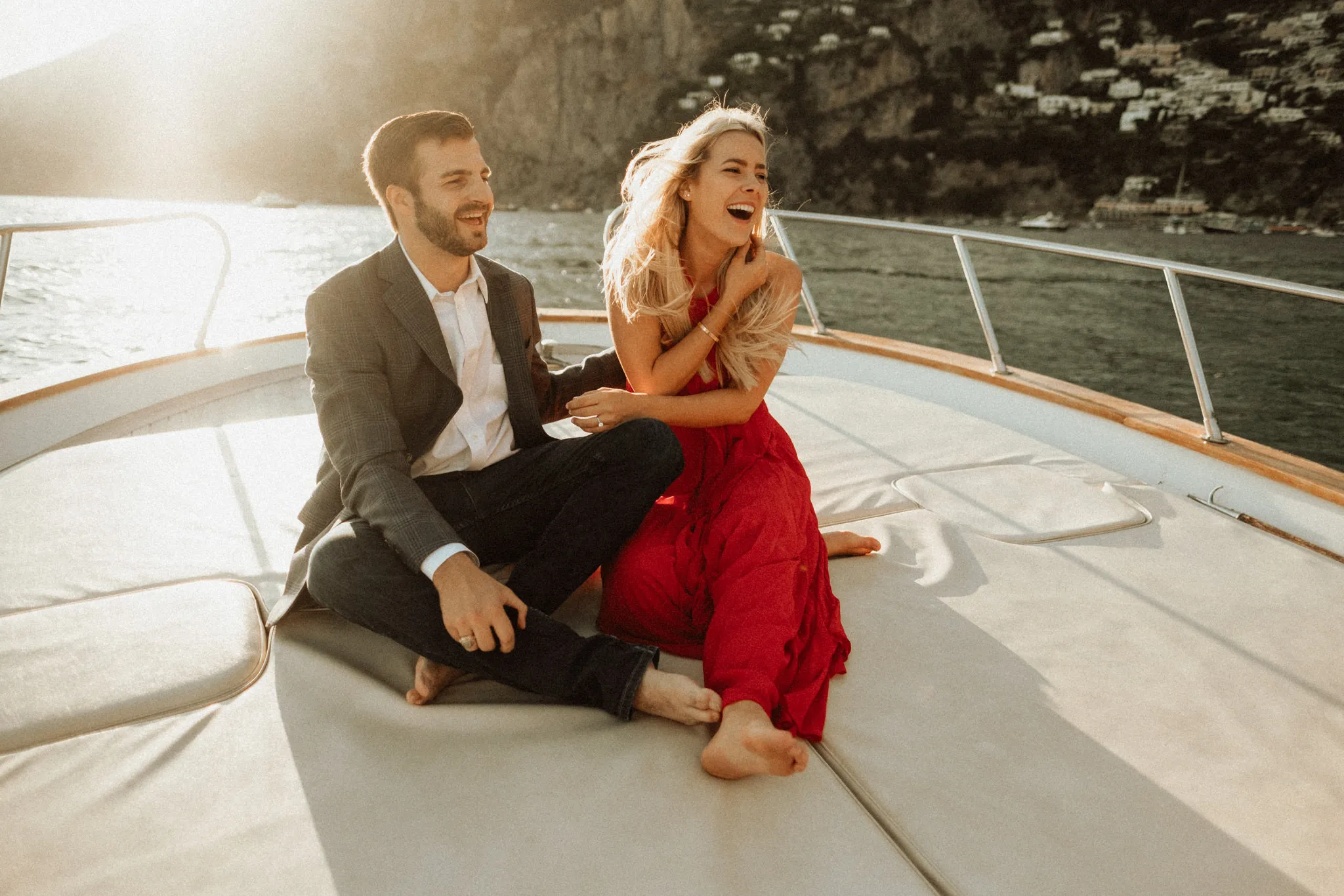 Positano Wedding Proposal on a Boat - Gallery