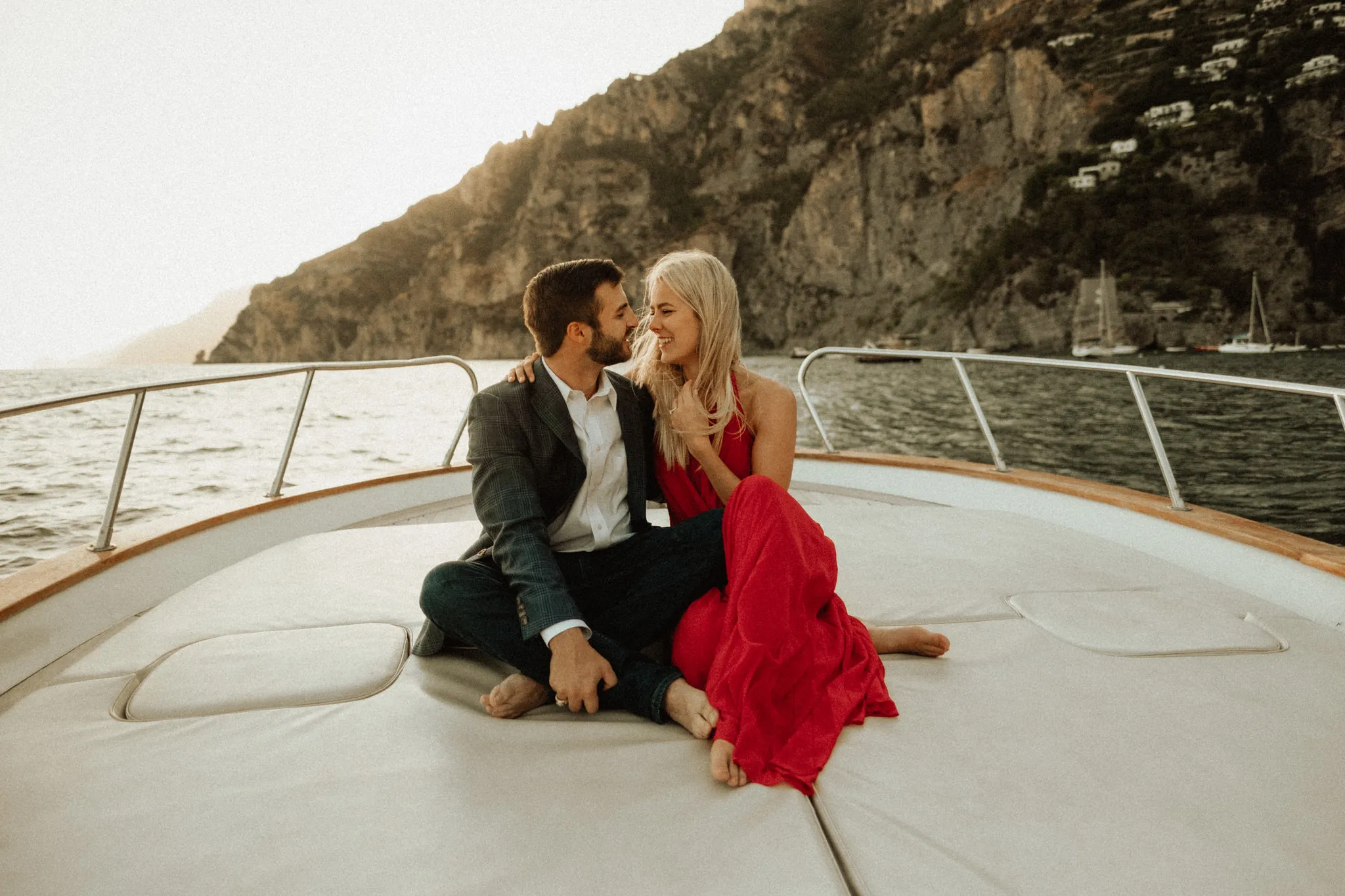 Positano Wedding Proposal on a Boat - Gallery