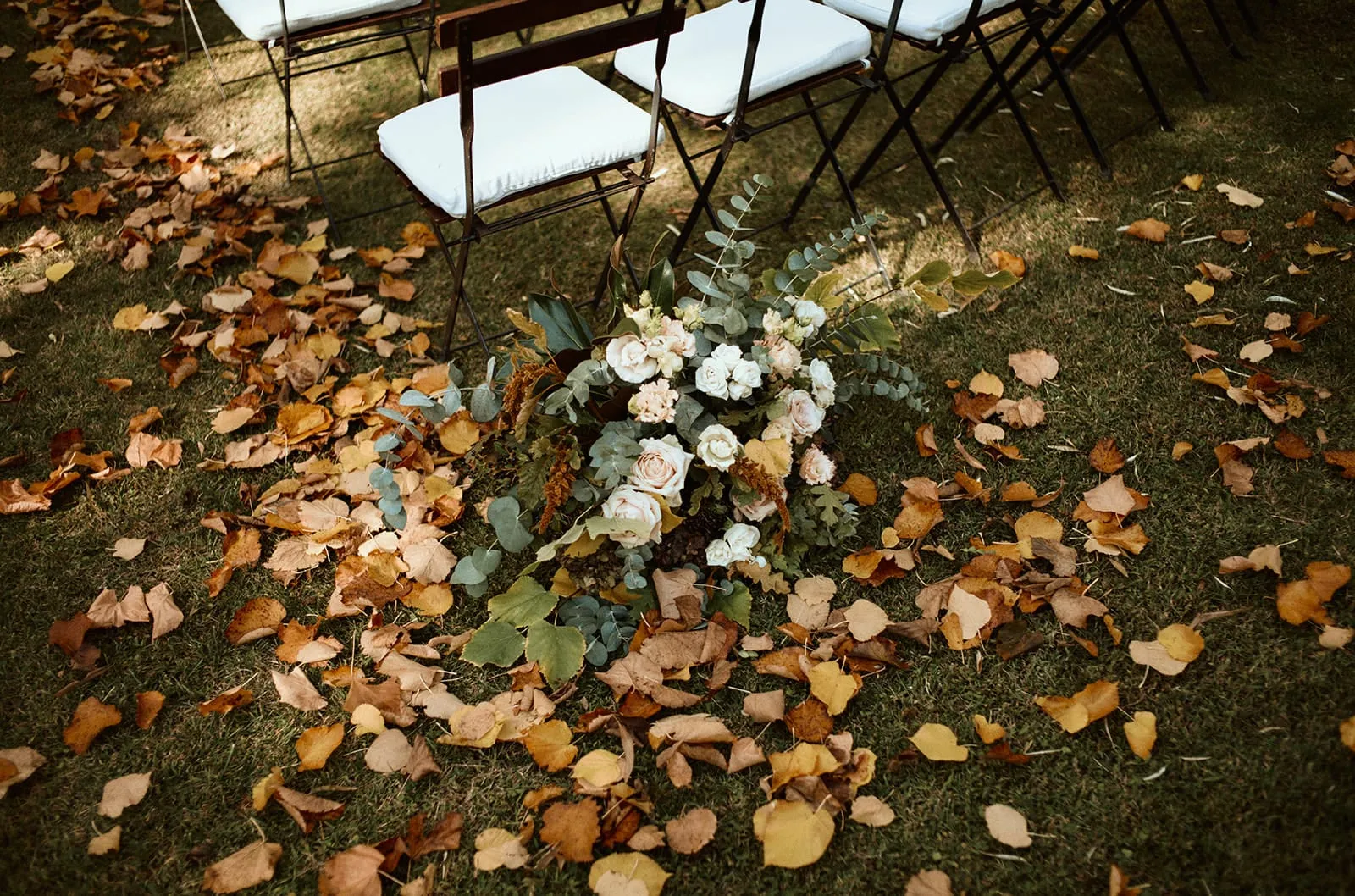 Wedding Ceremony - Autumn Wedding Ceremony at Villa Cetinale, Siena, Tuscany