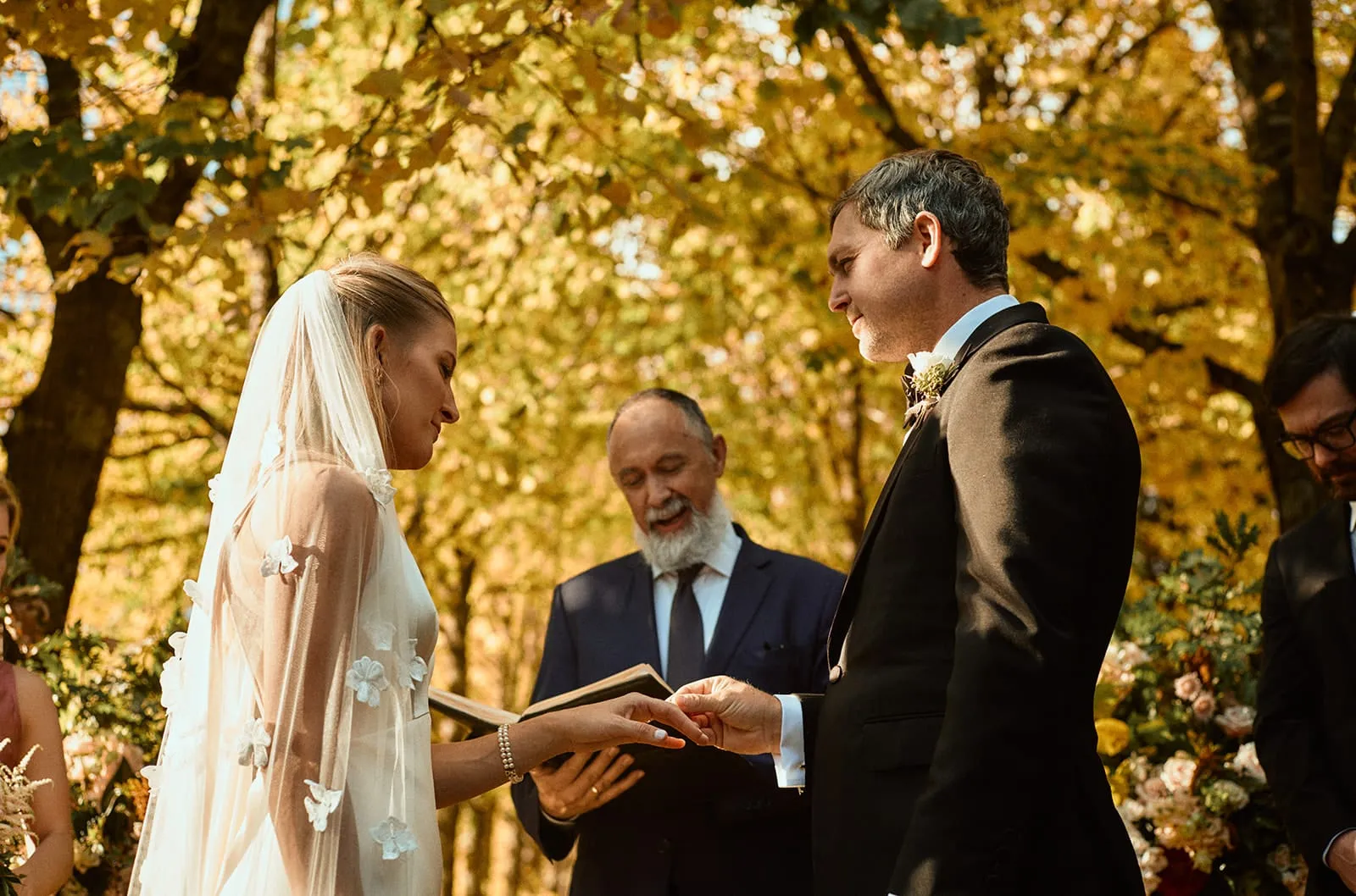 Wedding Ceremony - Autumn Wedding Ceremony at Villa Cetinale, Siena, Tuscany