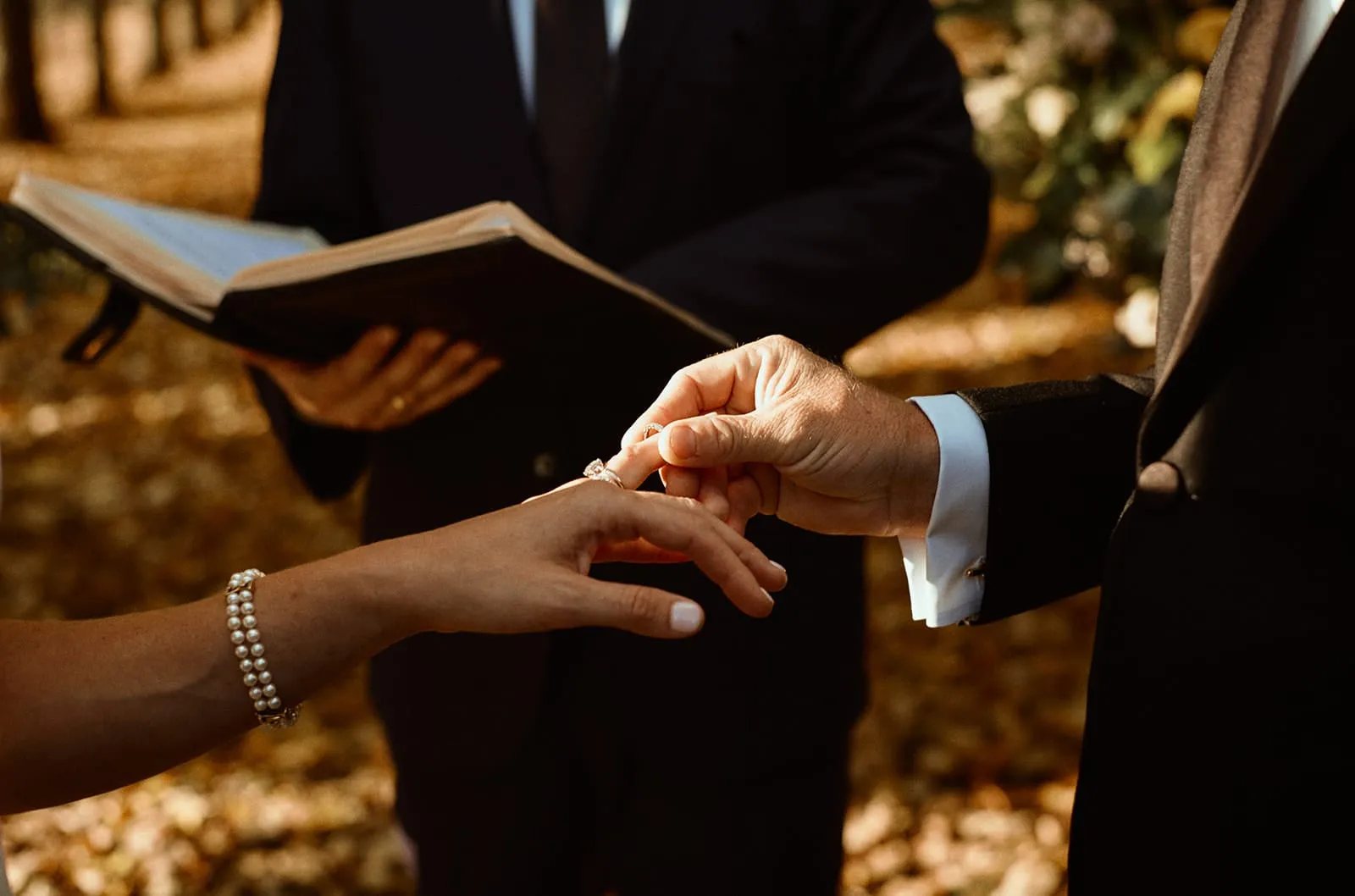 Wedding Ceremony - Autumn Wedding Ceremony at Villa Cetinale, Siena, Tuscany