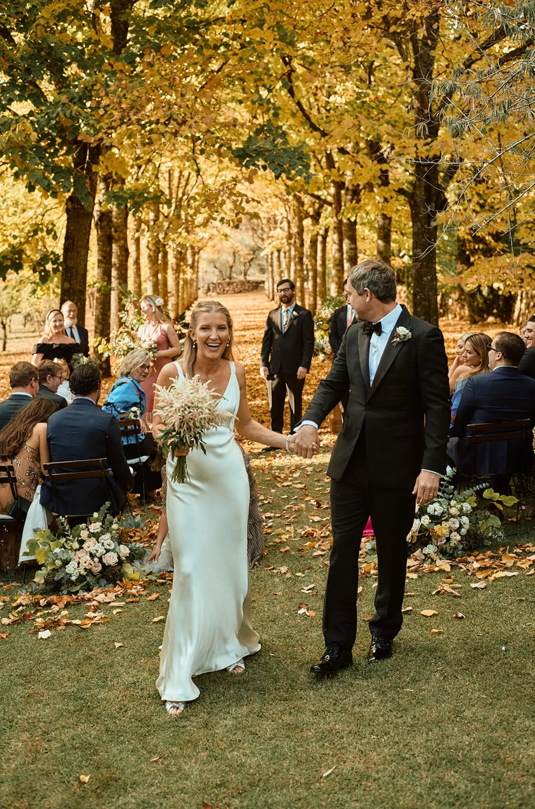 Wedding Ceremony - Autumn Wedding Ceremony at Villa Cetinale, Siena, Tuscany