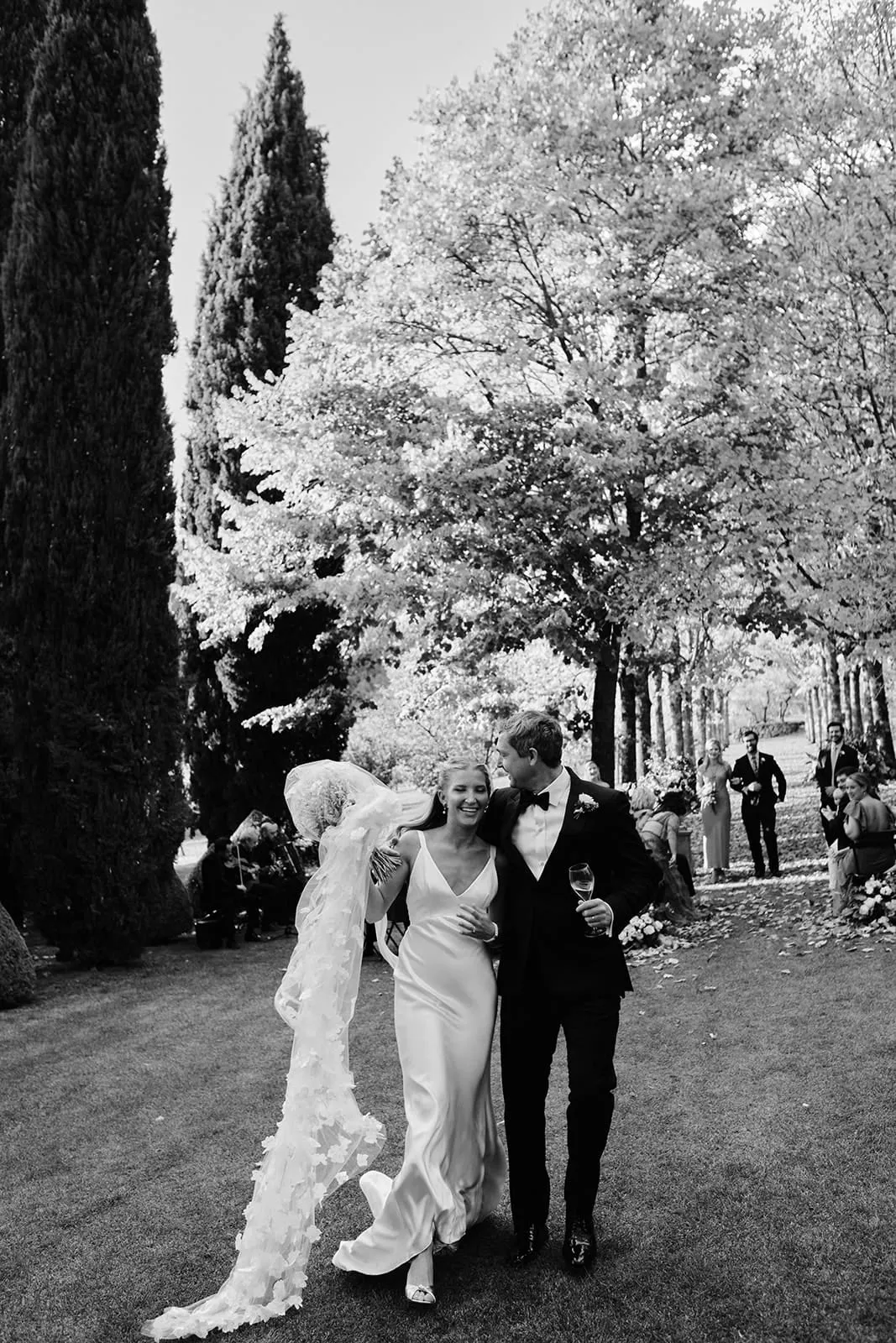 Wedding Ceremony - Autumn Wedding Ceremony at Villa Cetinale, Siena, Tuscany