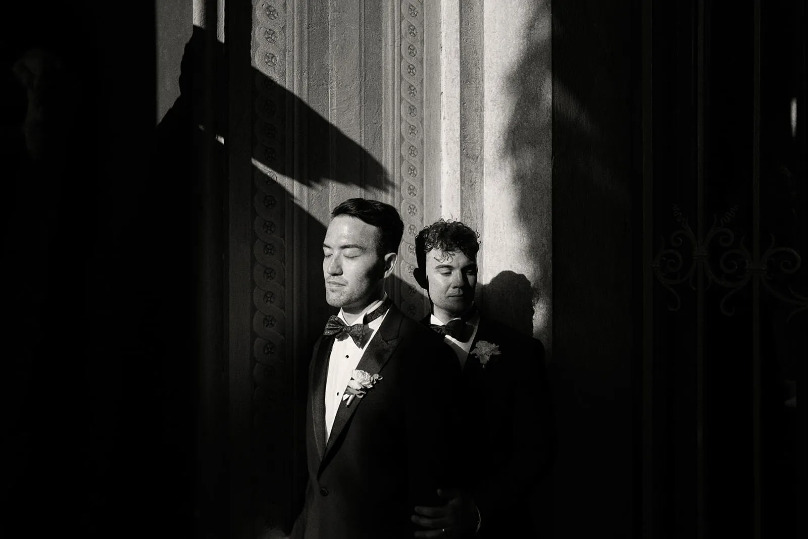 The couple portraits-Same Sex Wedding in Como Lake