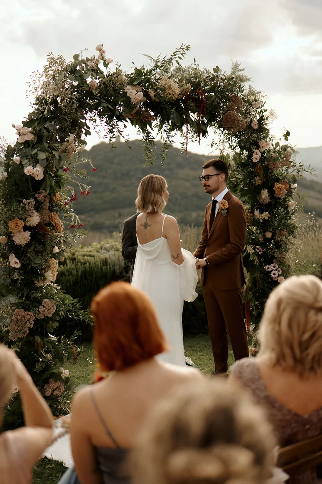 Ceremony - Wedding Photography at Terre di Nano, Tuscany