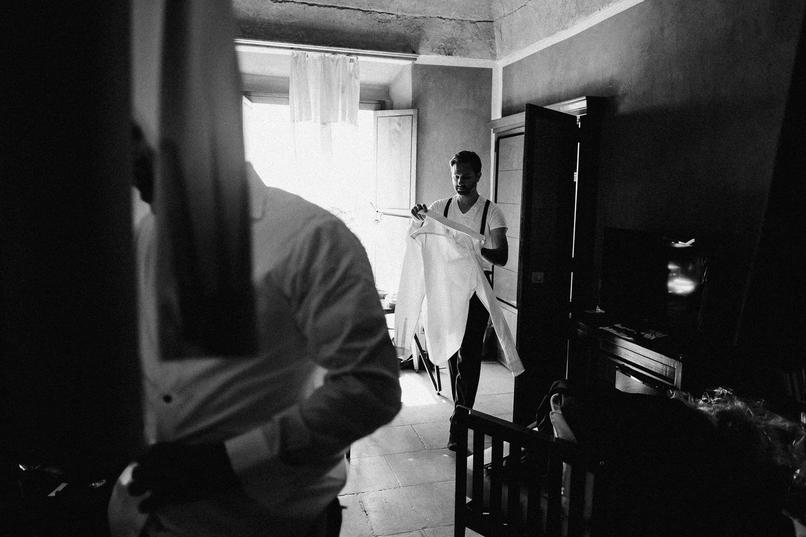 Getting Ready Groom - Romantic Wedding in Praiano, Amalfi Coast