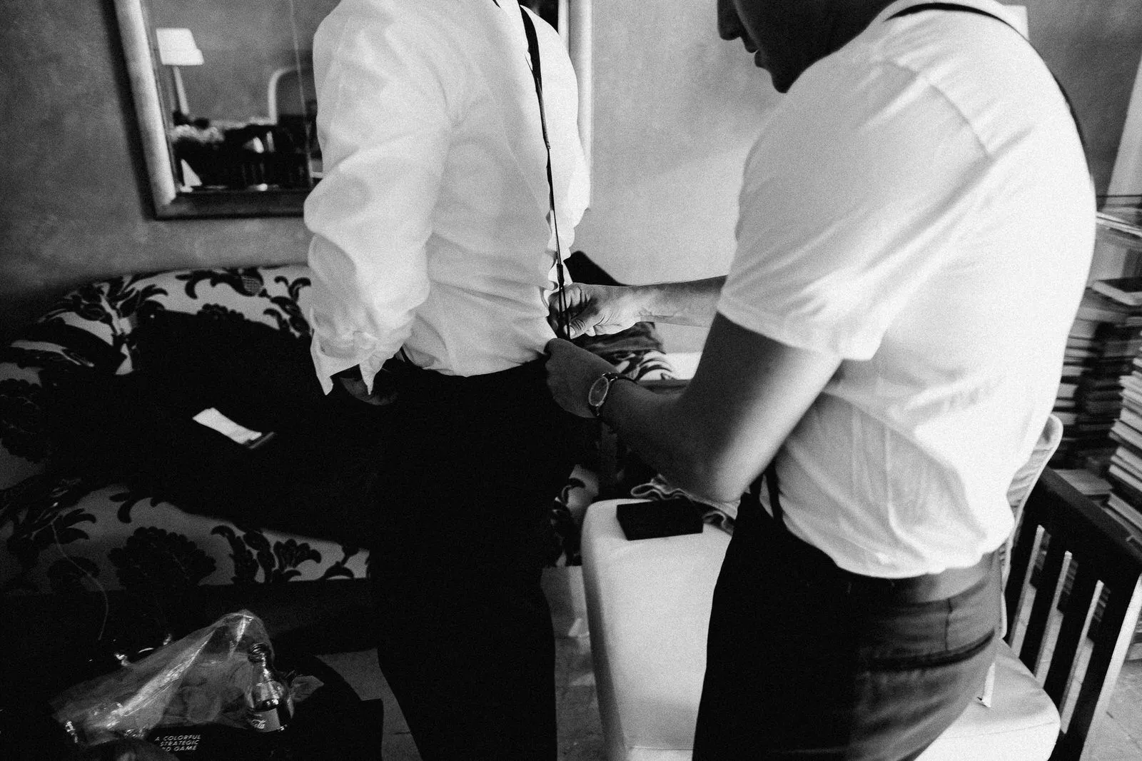 Getting Ready Groom - Romantic Wedding in Praiano, Amalfi Coast
