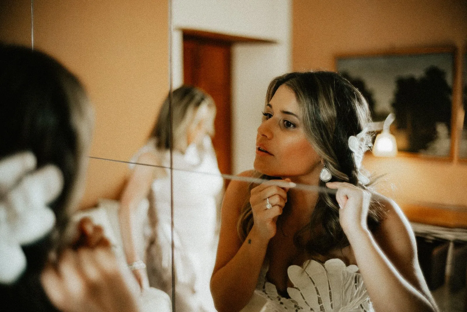 Bride getting ready - Romantic Wedding in Praiano, Amalfi Coast