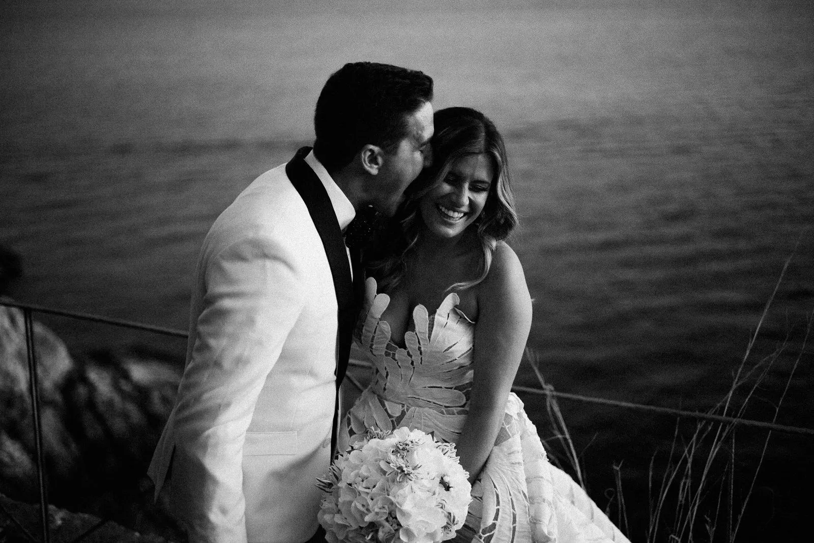Newlyweds portraits in Amalfi Coast - Romantic Wedding in Praiano, Amalfi Coast