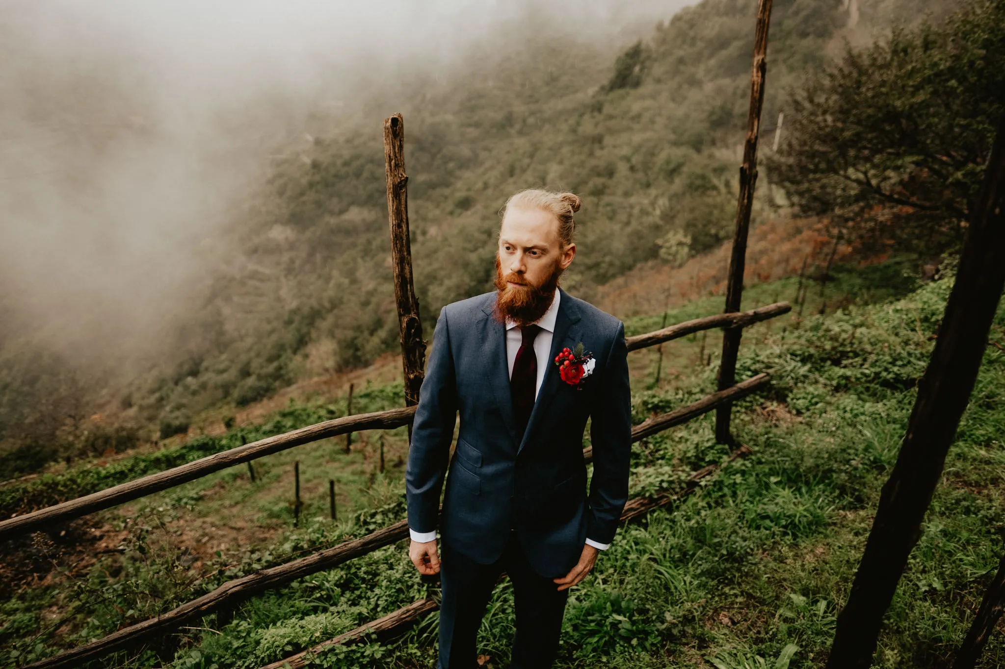 Groom's getting ready-Wedding in Furore, Amalfi Coast