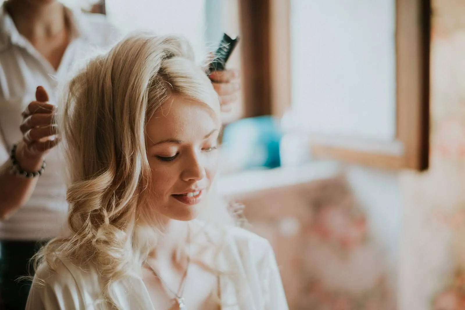 Bride getting ready - Wedding Getting Ready in Volterra