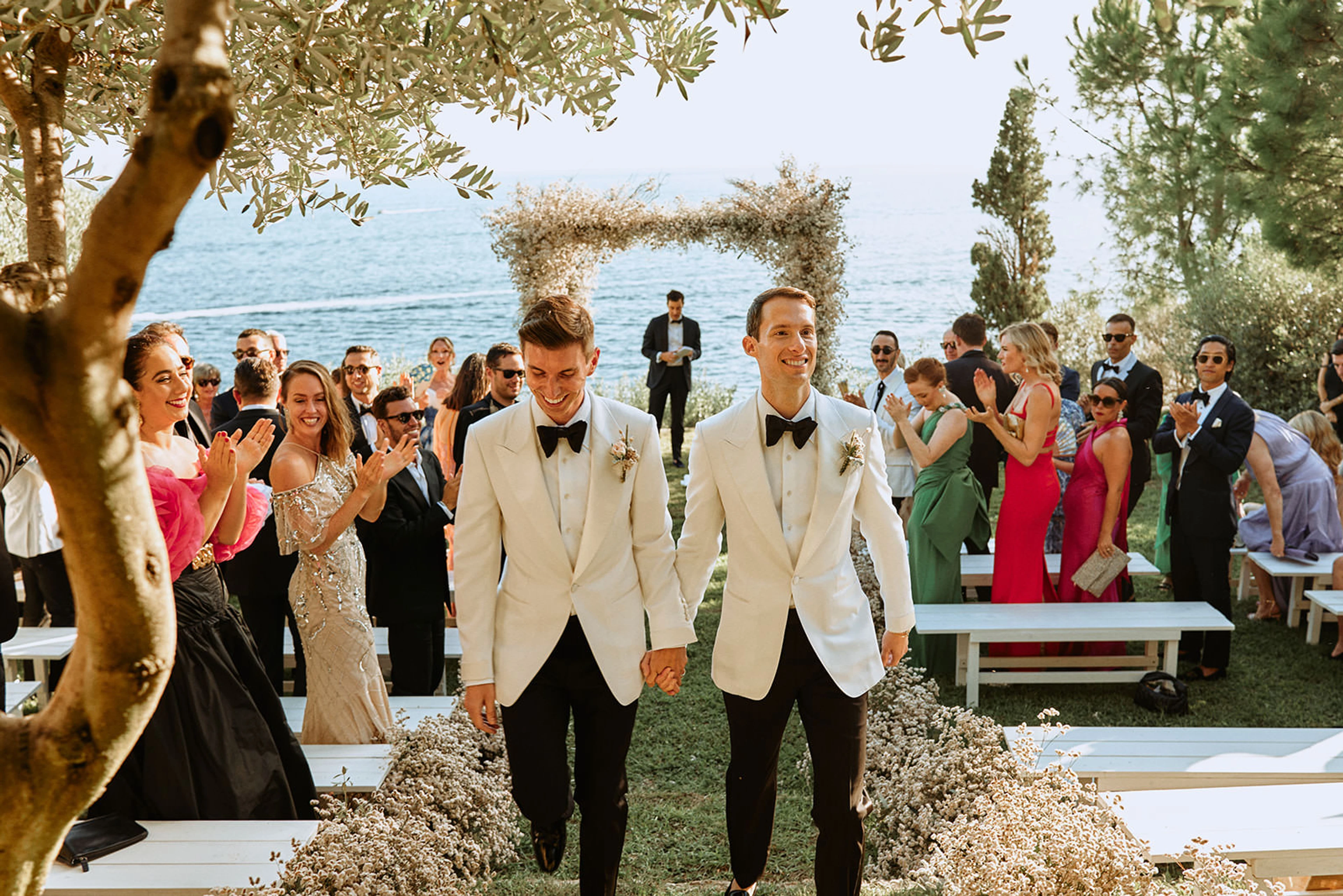An Amalfi Coast Affair: Cliff and Leszek's Fashion-Forward Wedding Charm