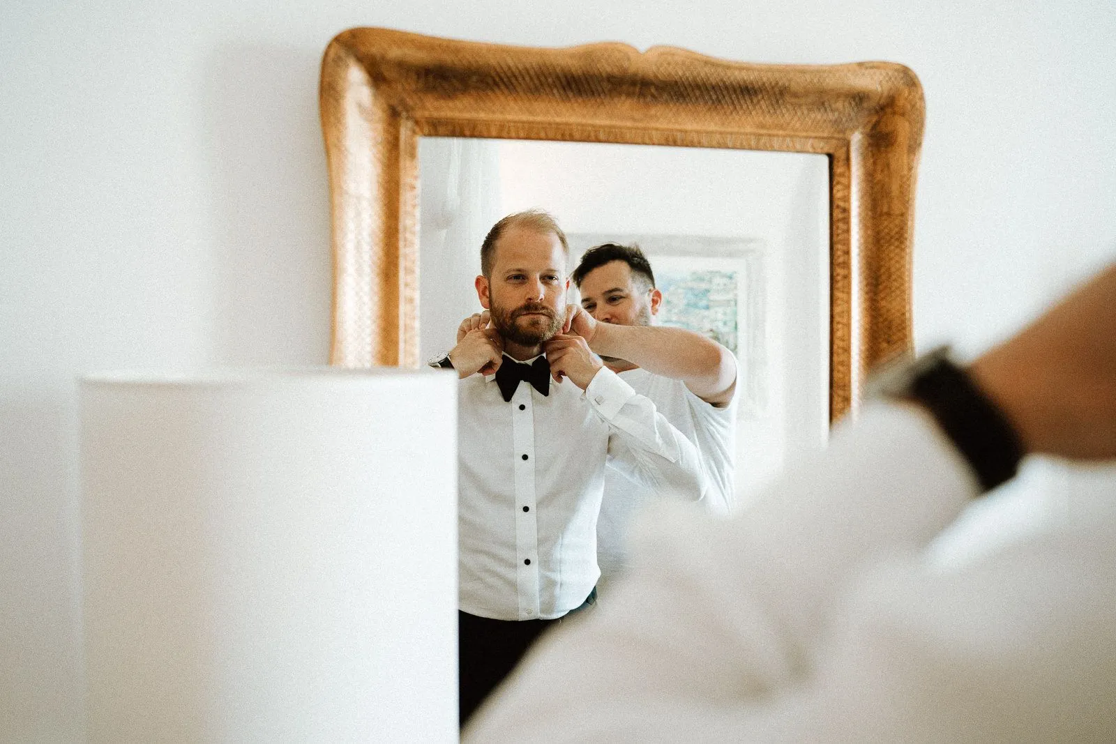 Getting Ready - Amalfi Coast Wedding at Santa Caterina Hotel