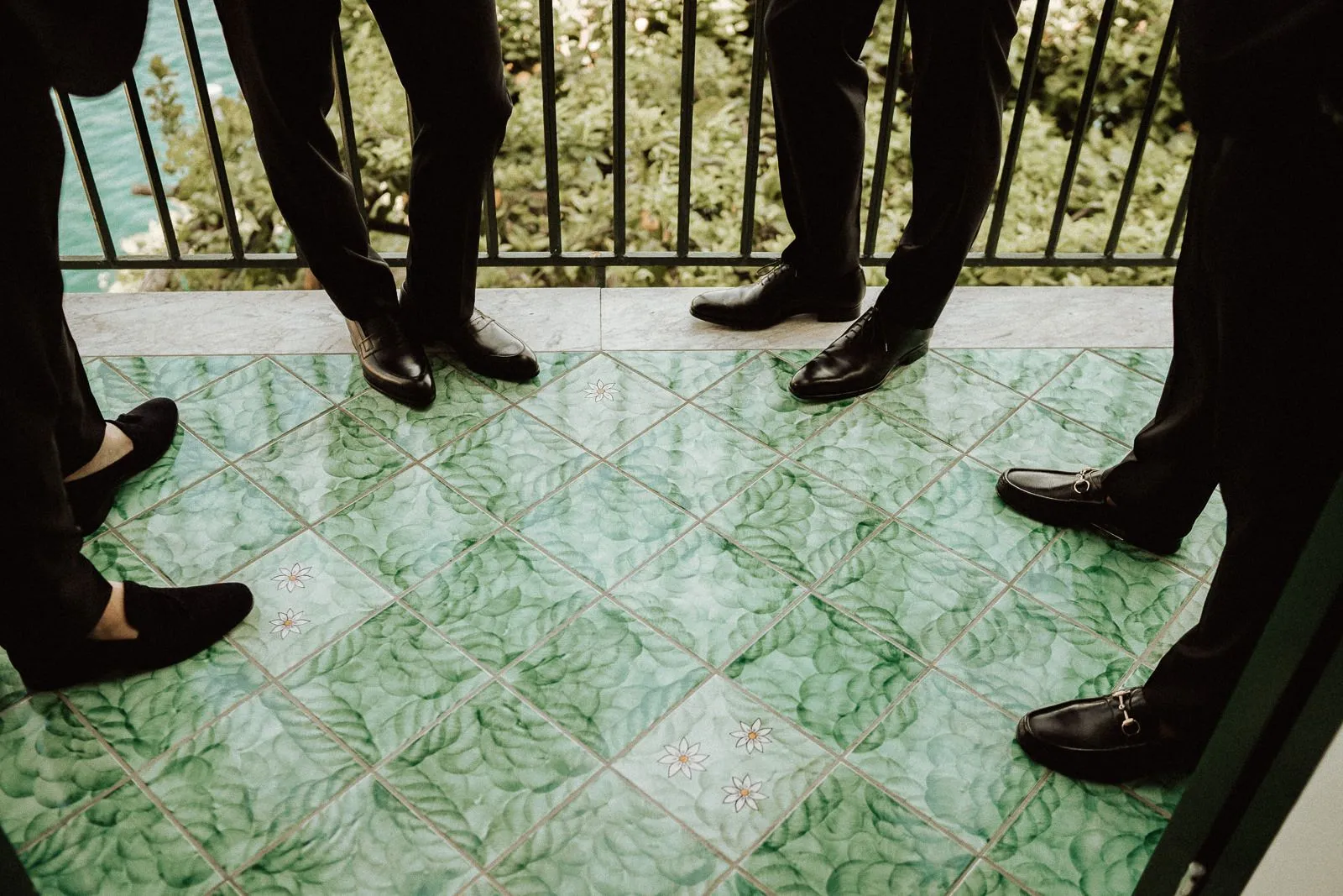 Getting Ready Groom - Amalfi Coast Wedding at Santa Caterina Hotel