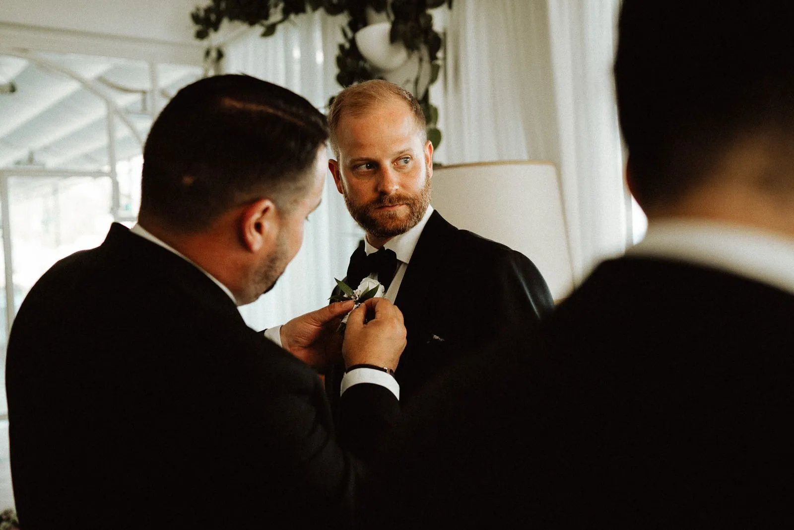 Getting Ready Groom - Amalfi Coast Wedding at Santa Caterina Hotel