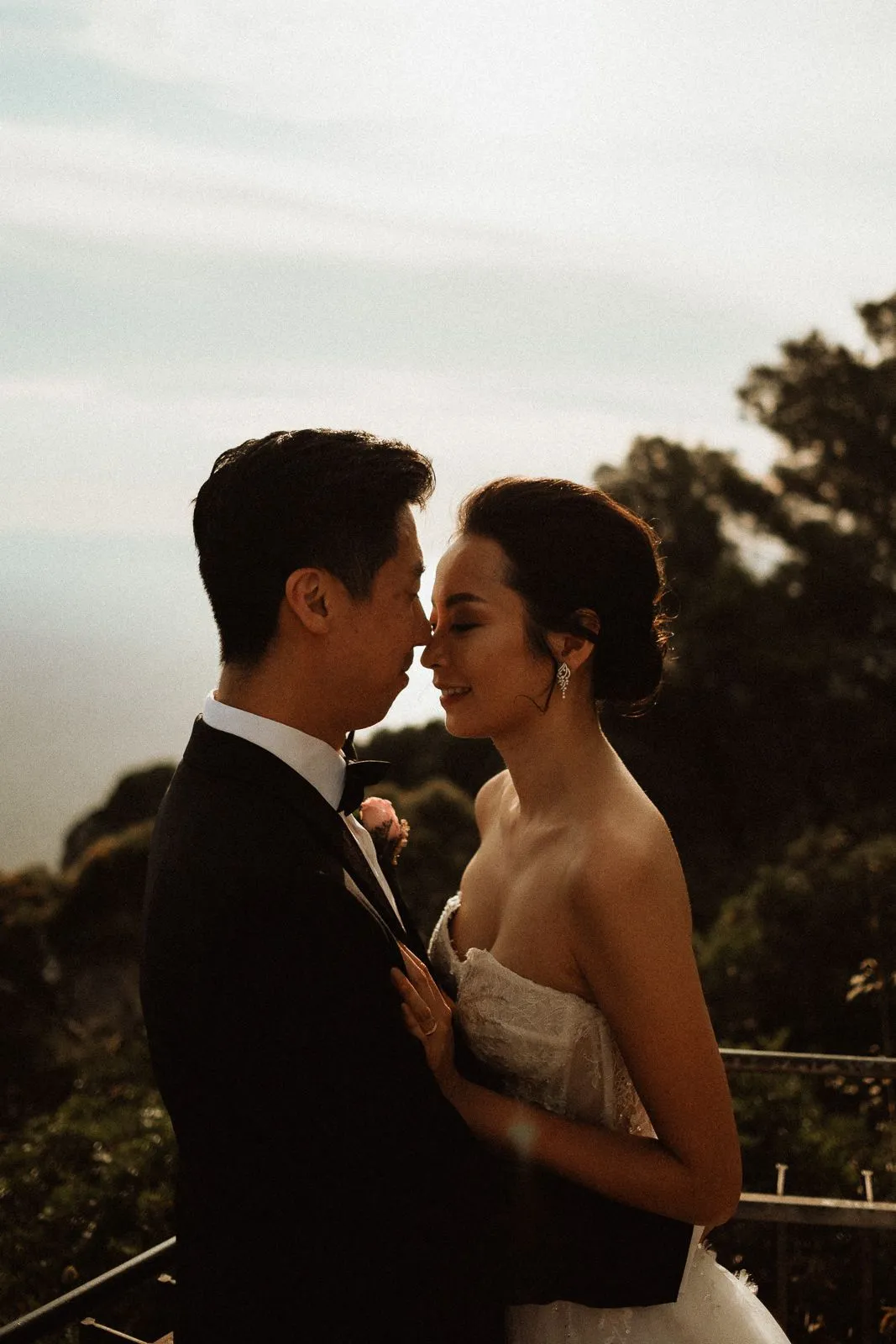 Sunset Portraits - Wedding in Capri