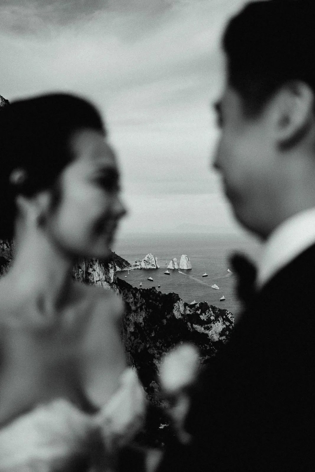 Newlyweds portraits in Capri - Wedding in Capri