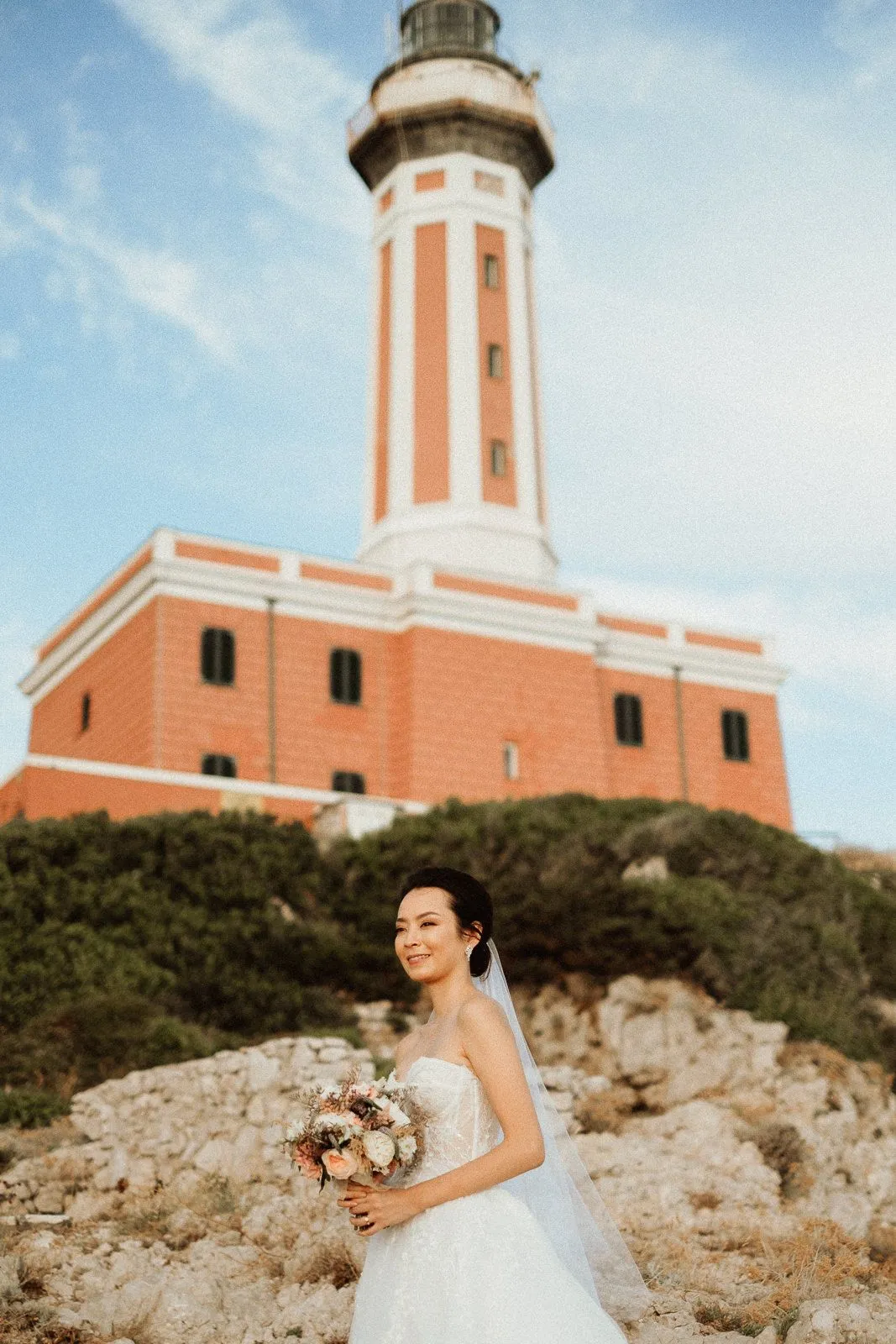 Newlyweds portraits in Capri - Wedding in Capri