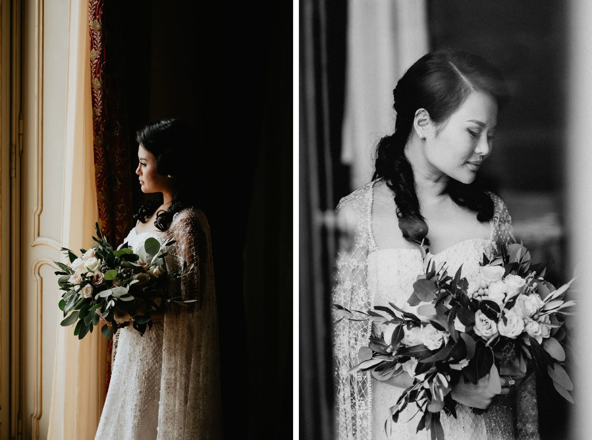 Portraits - Como Lake Wedding Great Gatsby Inspired