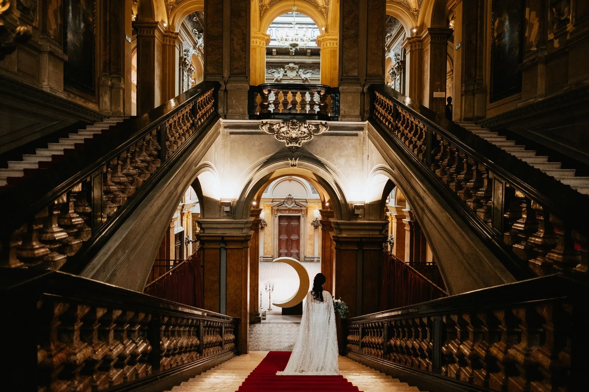 Portraits - Como Lake Wedding Great Gatsby Inspired