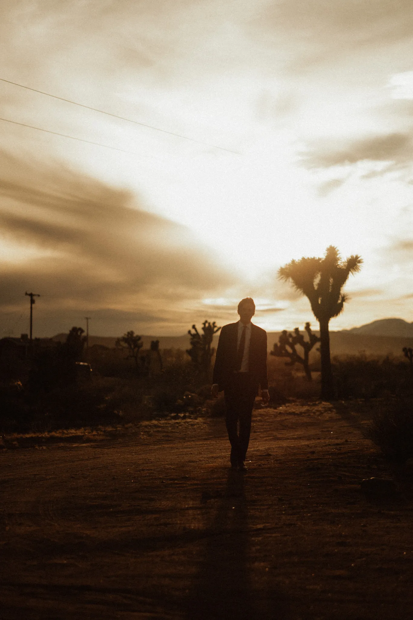 Joshua Tree Elopement Reception - Reception two images