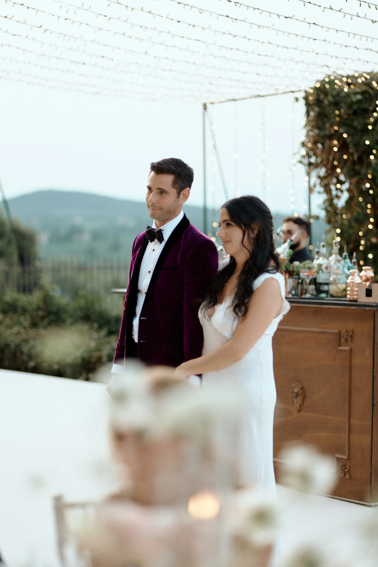 Wedding Dinner at Villa Mangiacane in Florence