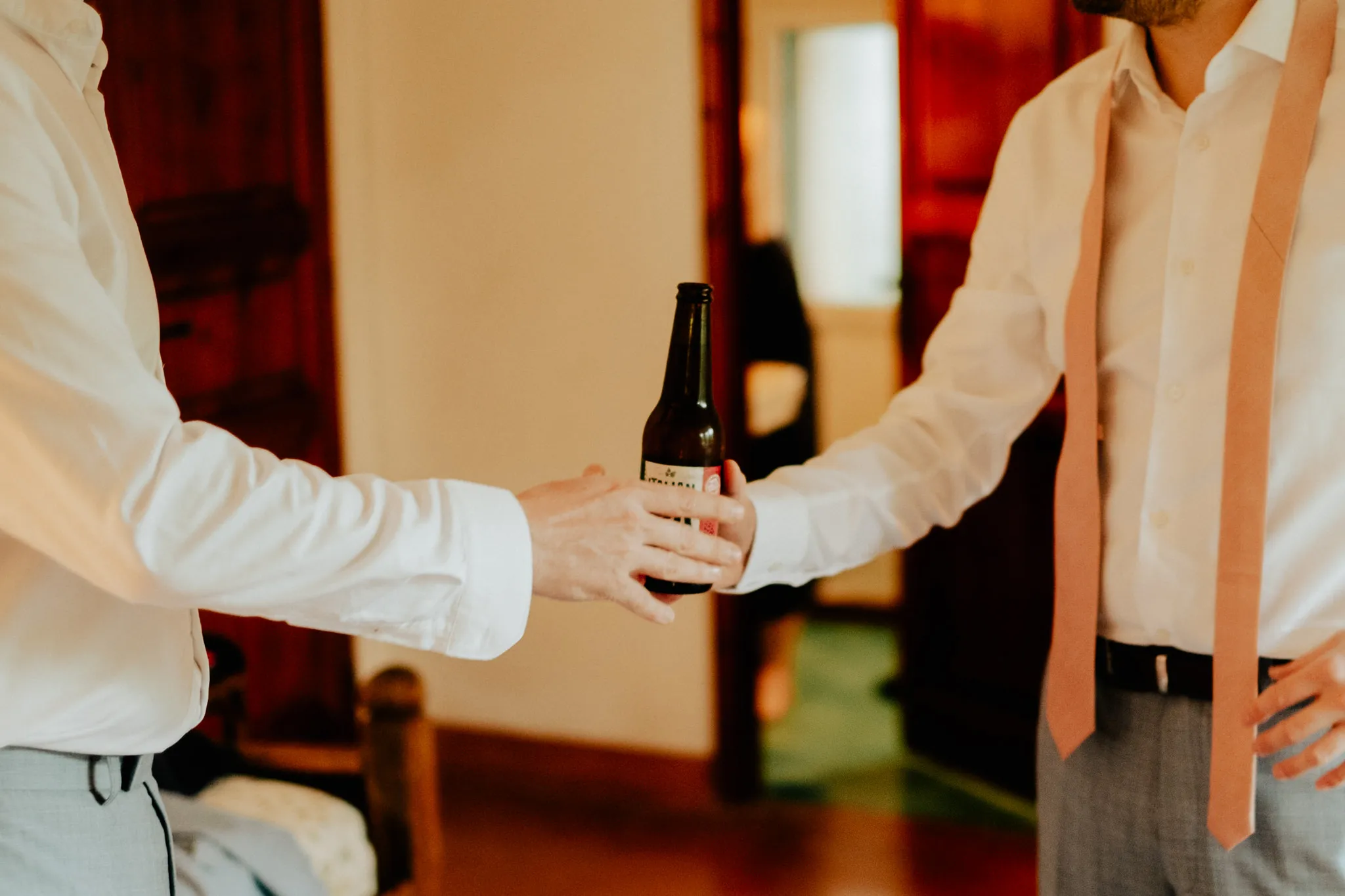 Wedding in Volterra, Tuscany Villa  - Groom getting ready