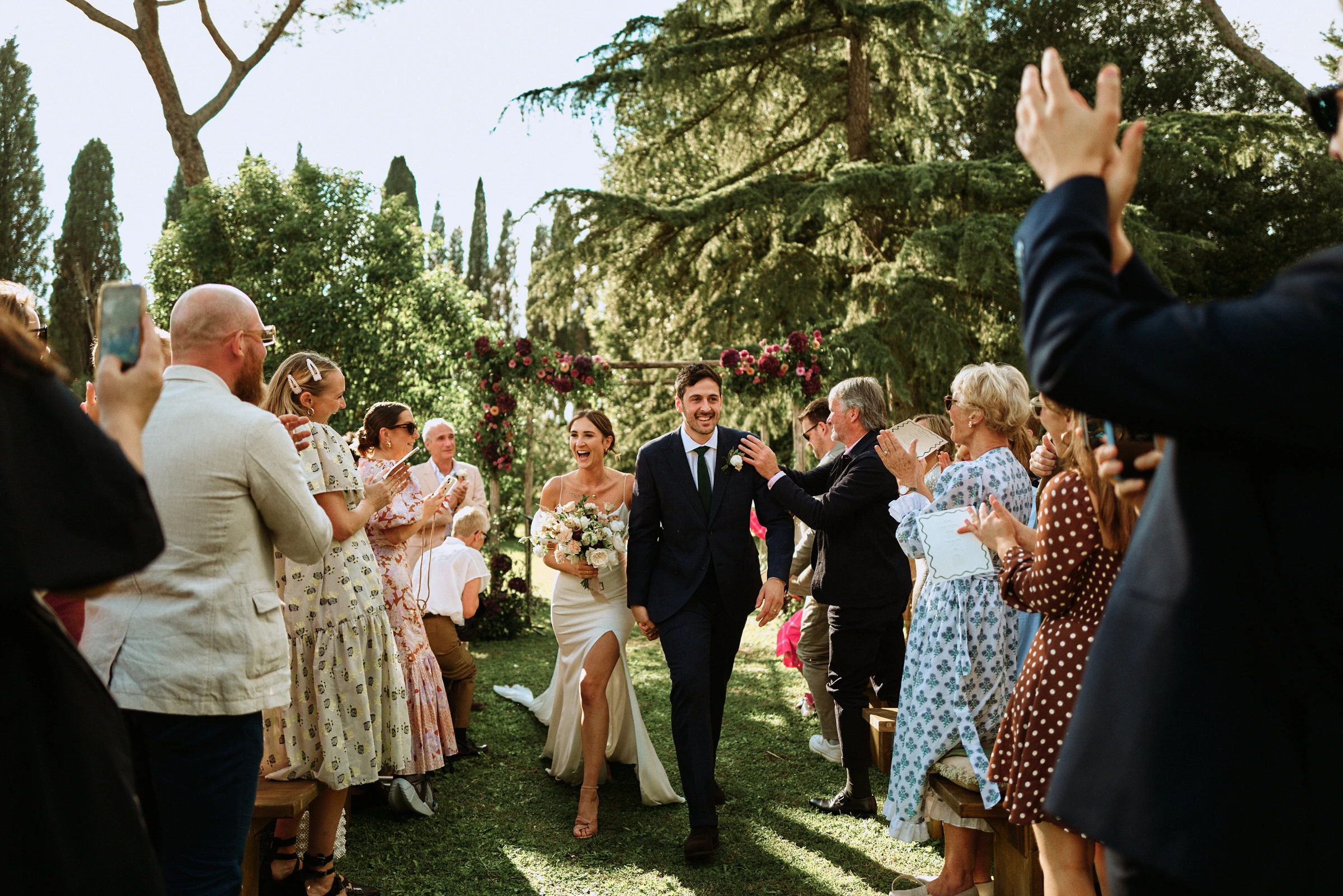 Ceremony-Hannah and Nick - Wedding Ceremony at La Pescaia Resort, Tuscany