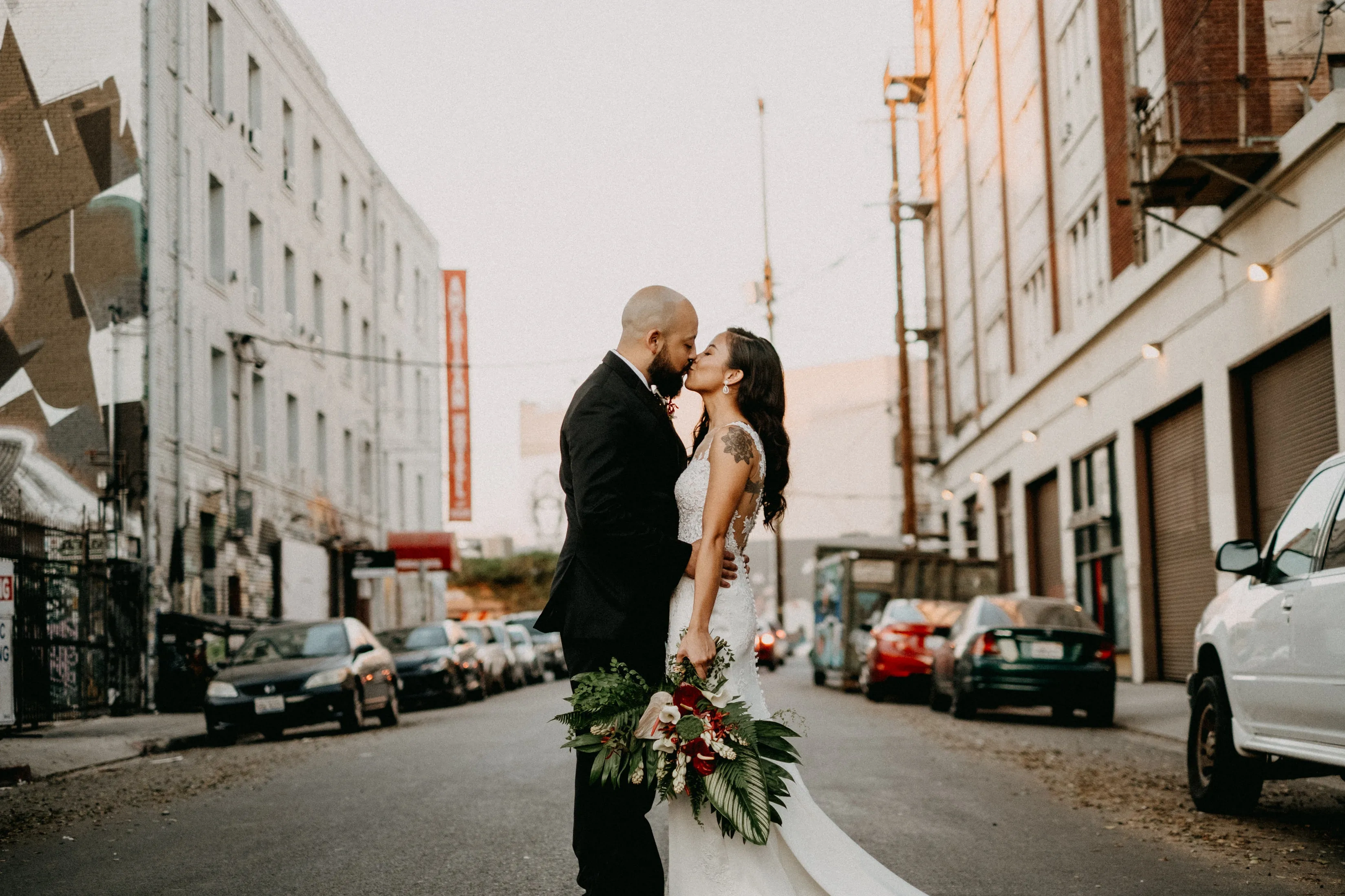 Portraits - Bride & Groom in Los Angeles