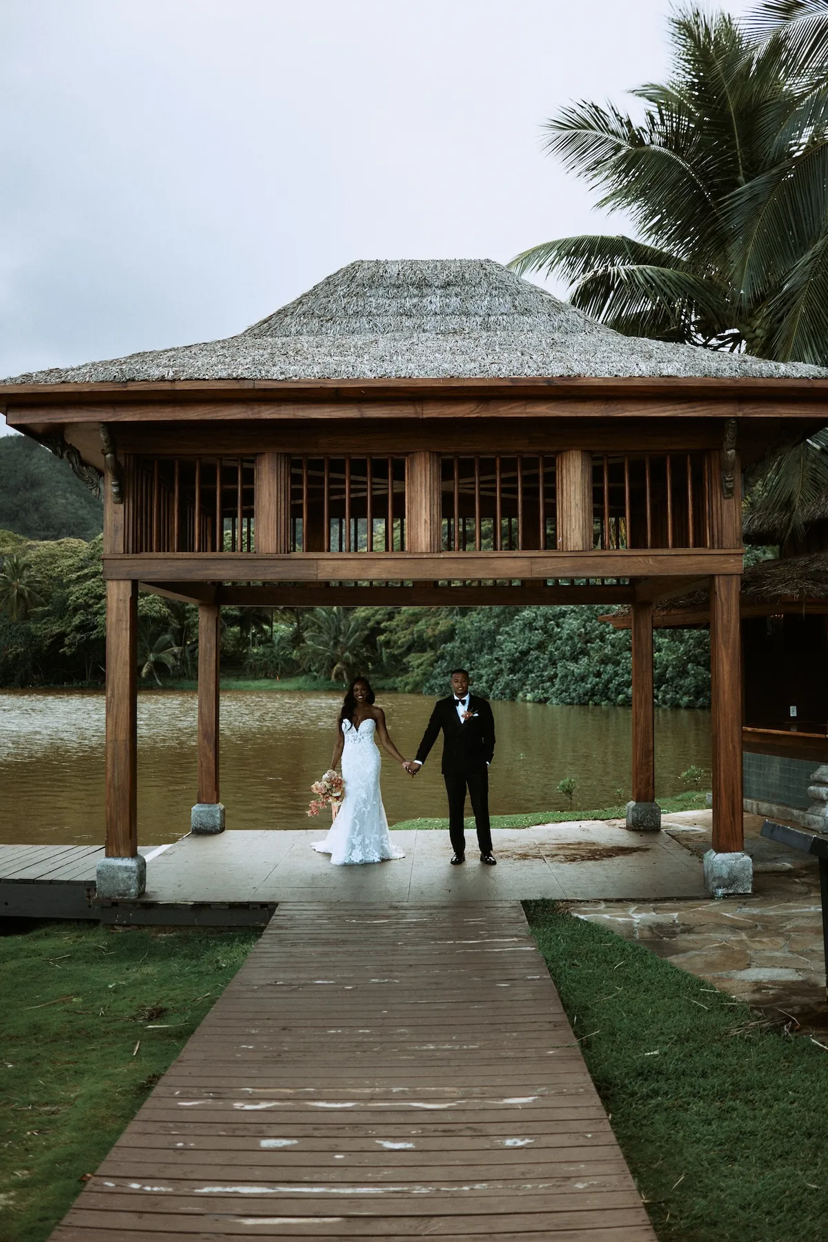 Portraits - Wedding at Kualoa Ranch in Honolulu, Hawaii