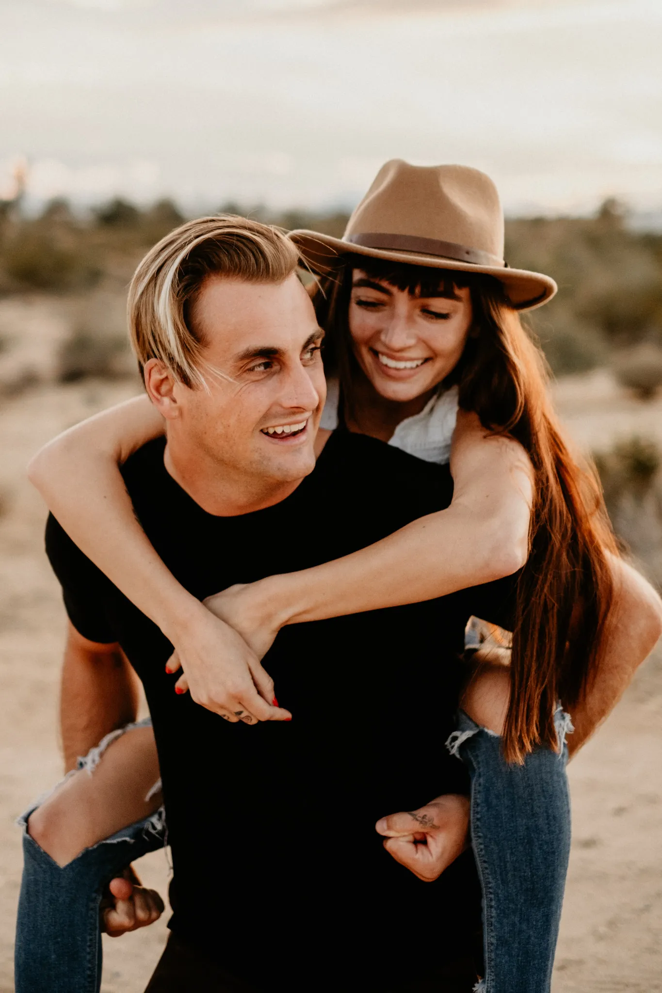 Desert -  Joshua Tree Engagement Photographer