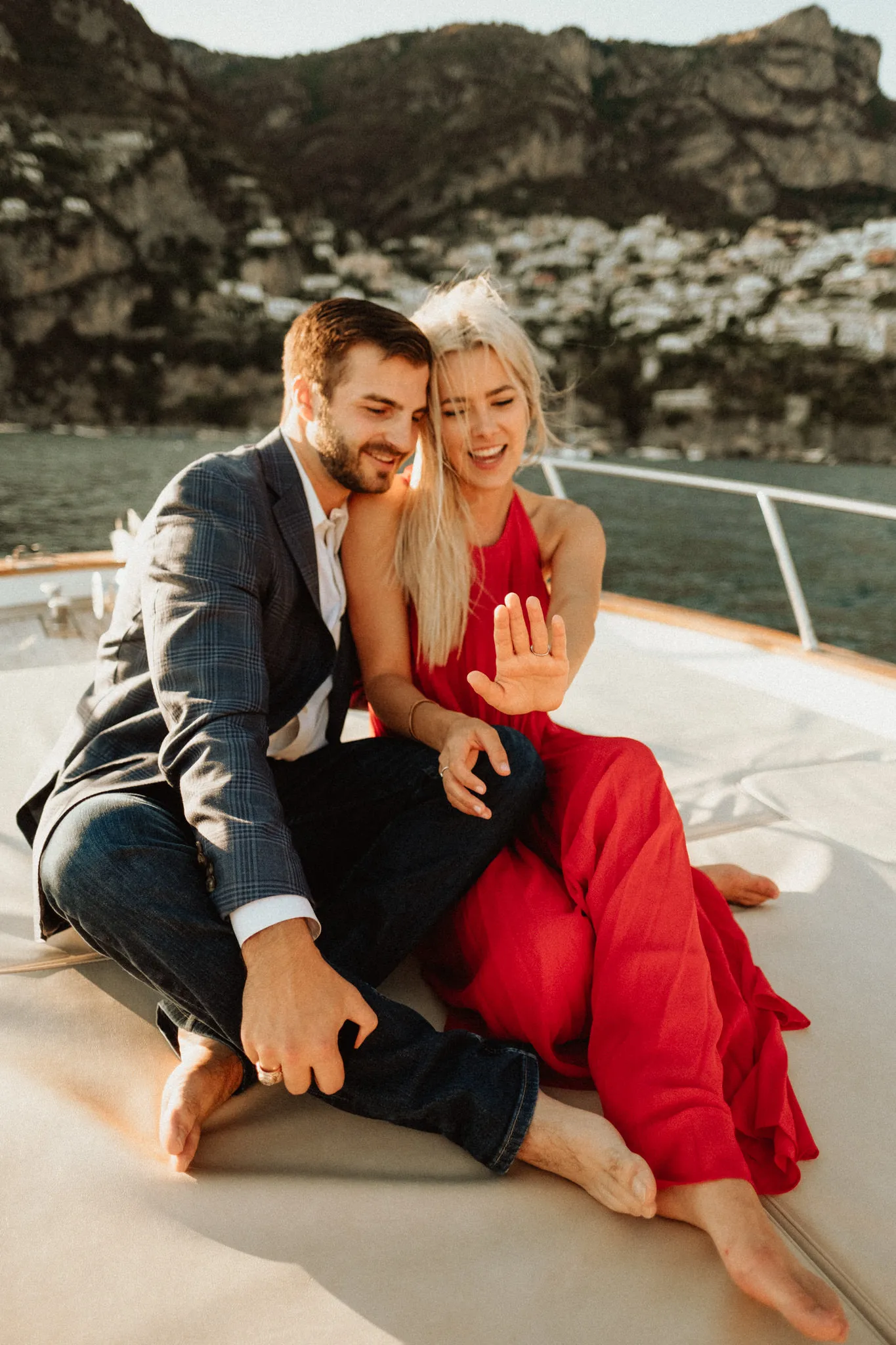 Positano Wedding Proposal on a Boat - Gallery